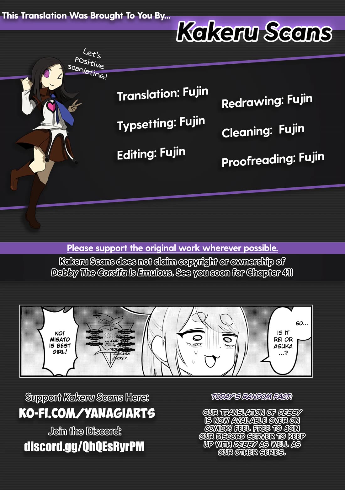 Debby the Corsifa is Emulous Chapter 40 page 21 - Chapter 40: Drawing