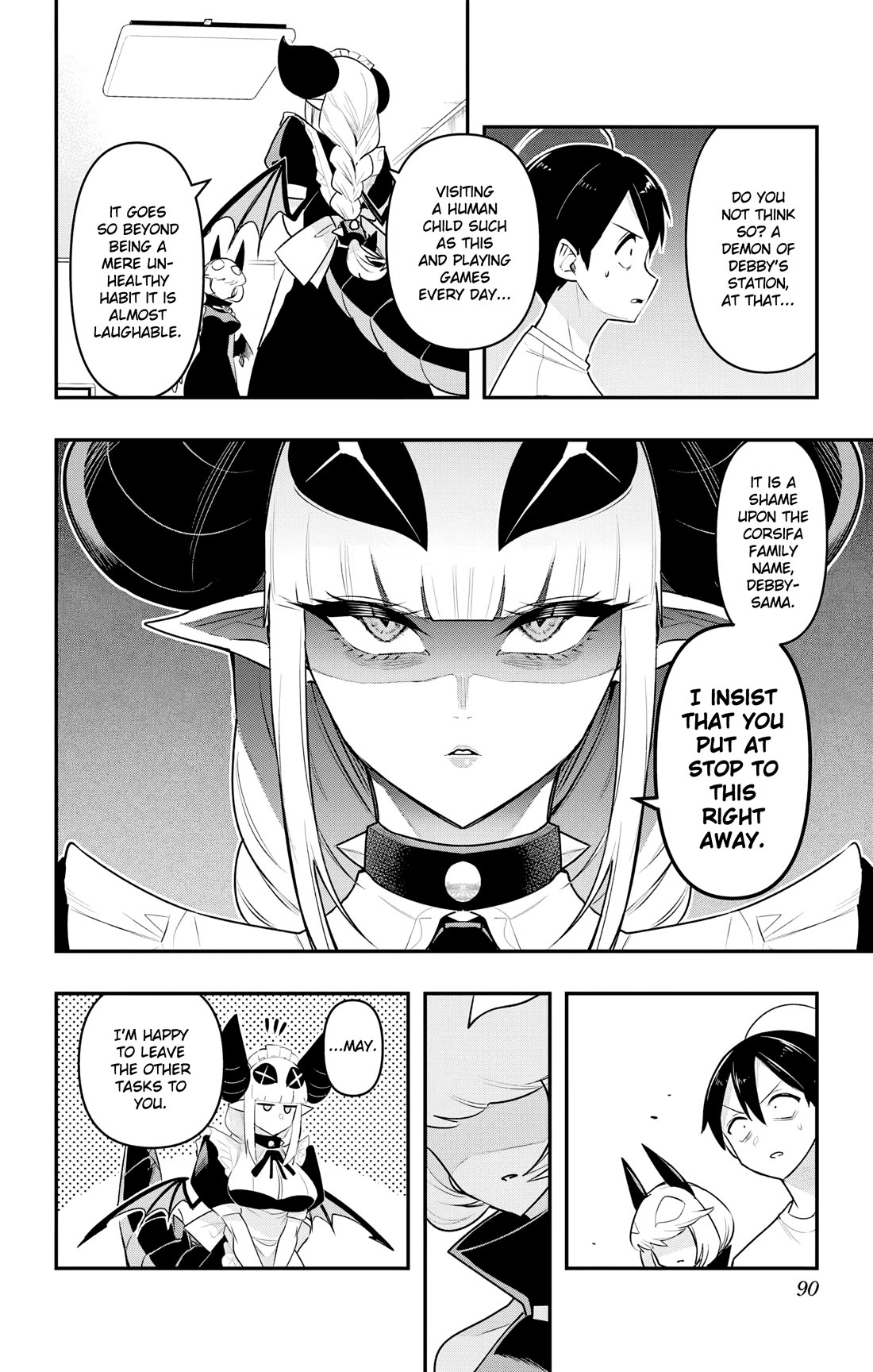 Debby the Corsifa is Emulous Chapter 44 page 13 - Chapter 44: Waiter