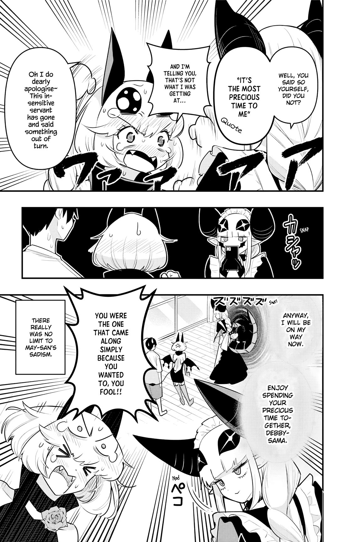 Debby the Corsifa is Emulous Chapter 44 page 16 - Chapter 44: Waiter