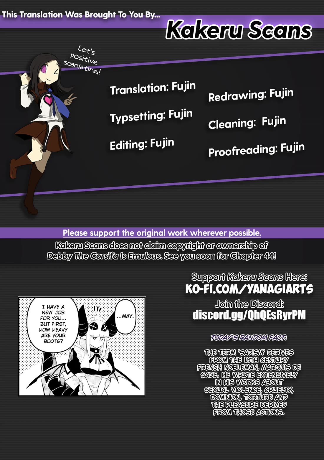 Debby the Corsifa is Emulous Chapter 44 page 17 - Chapter 44: Waiter