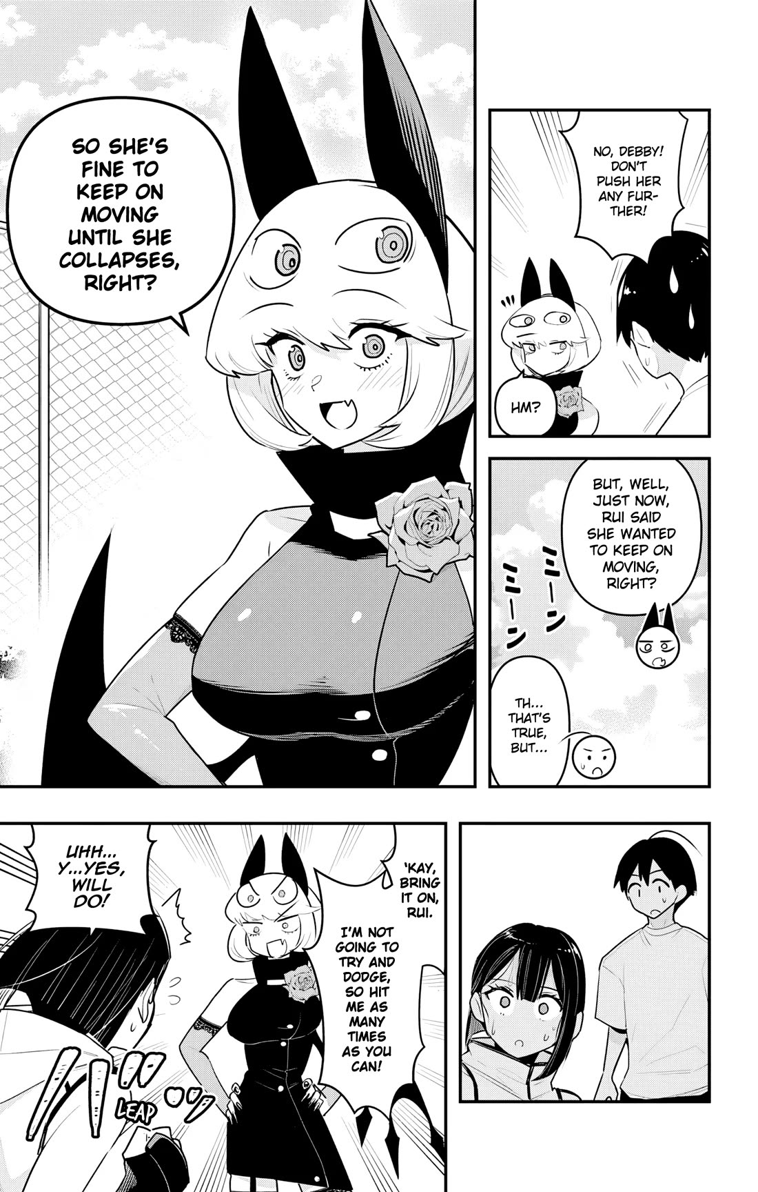 Debby the Corsifa is Emulous Chapter 46 page 11 - Chapter 46: Sparring