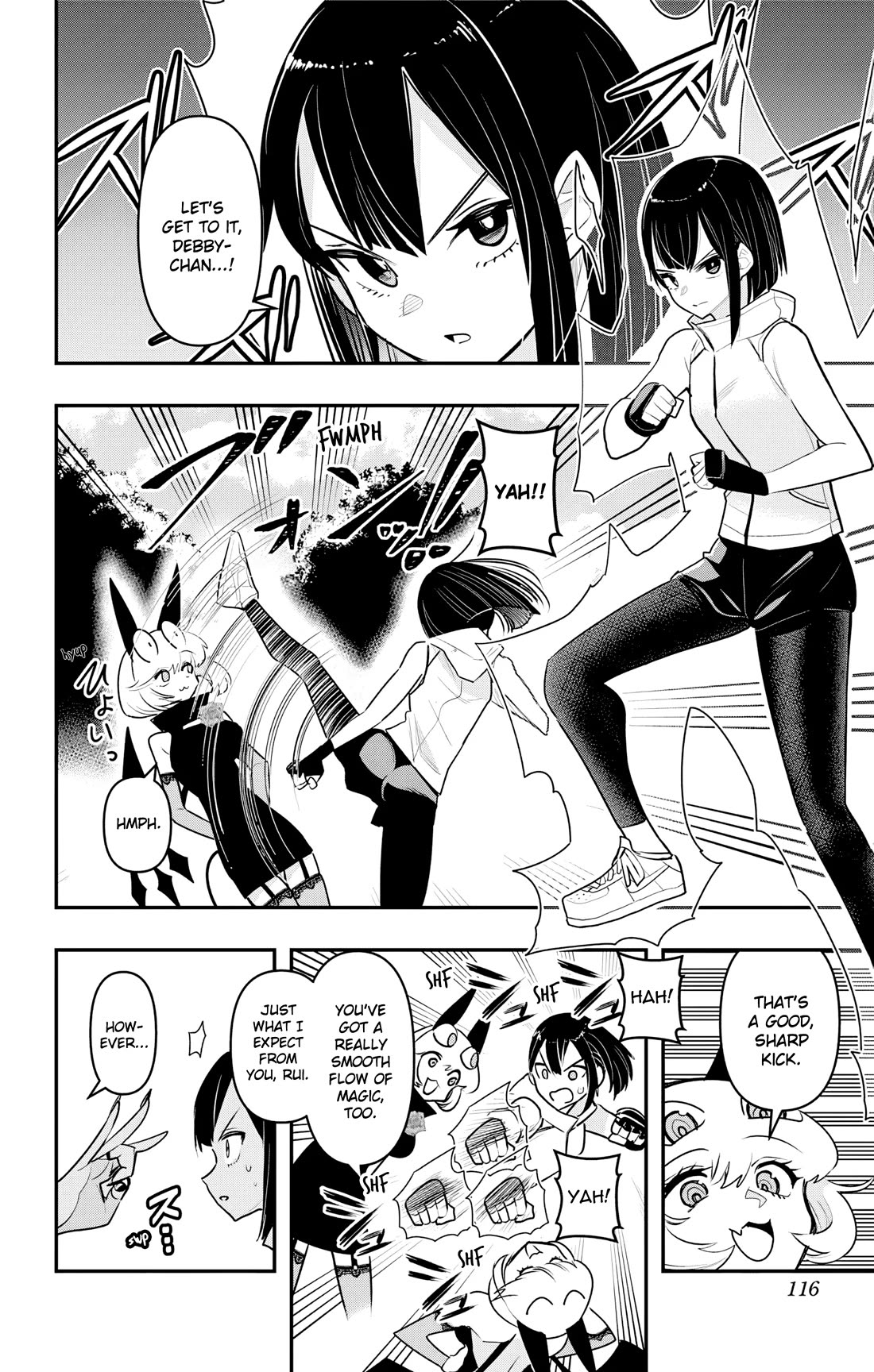 Debby the Corsifa is Emulous Chapter 46 page 2 - Chapter 46: Sparring