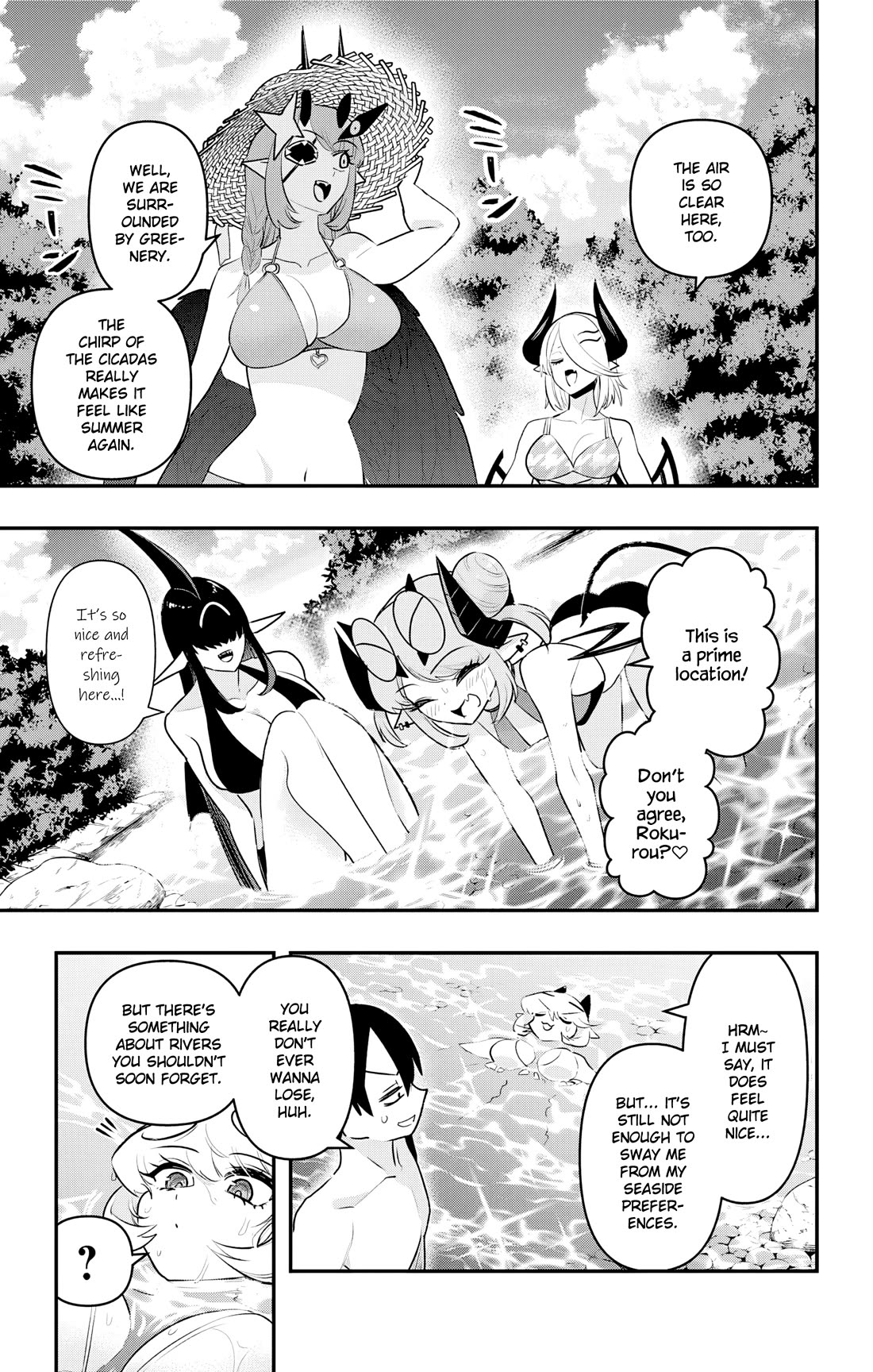 Debby the Corsifa is Emulous Chapter 47 page 7 - Chapter 47: Playing in the River