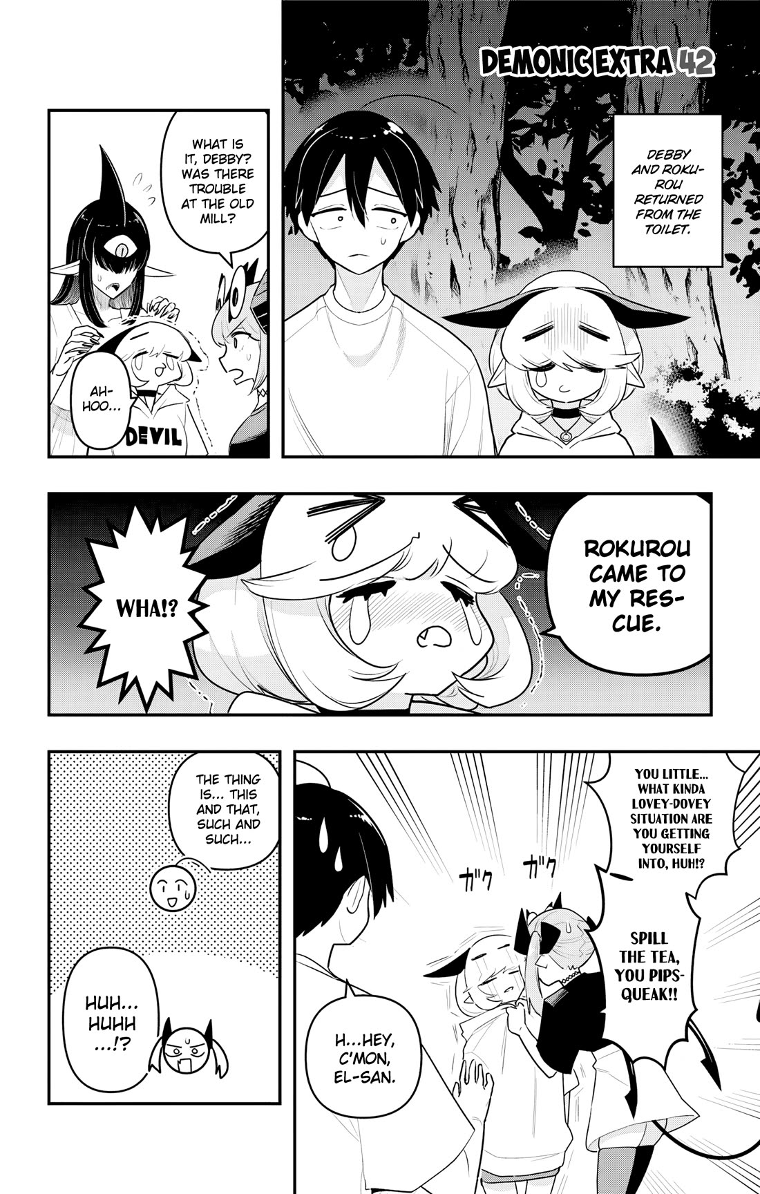 Debby the Corsifa is Emulous Chapter 48.5 page 1 - Chapter 48.5: A Devil's Omake 42