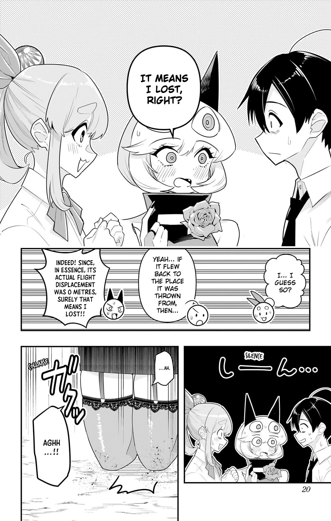 Debby the Corsifa is Emulous Chapter 50 page 19 - Chapter 50: Paper Glider Tossing