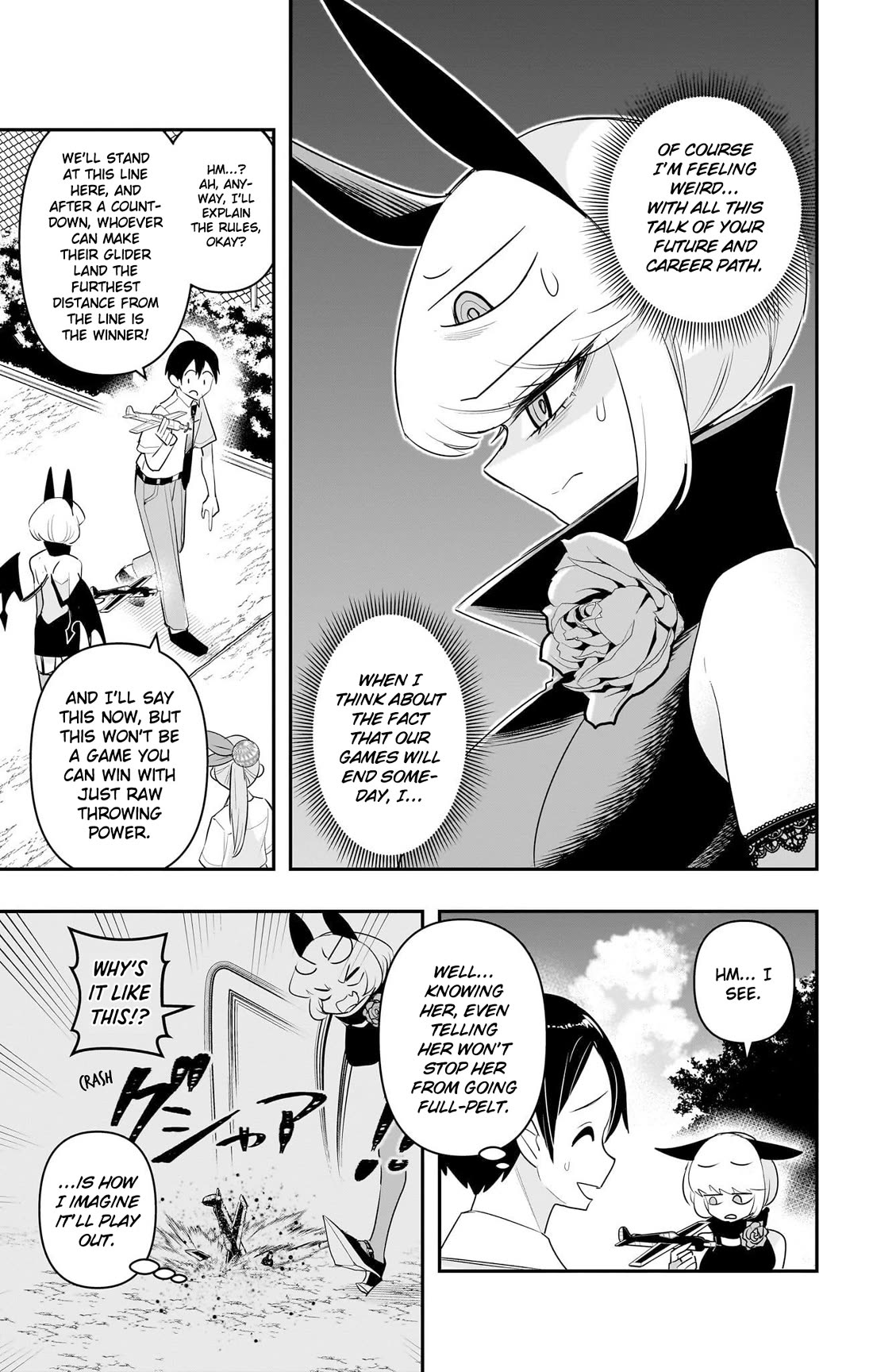 Debby the Corsifa is Emulous Chapter 50 page 8 - Chapter 50: Paper Glider Tossing