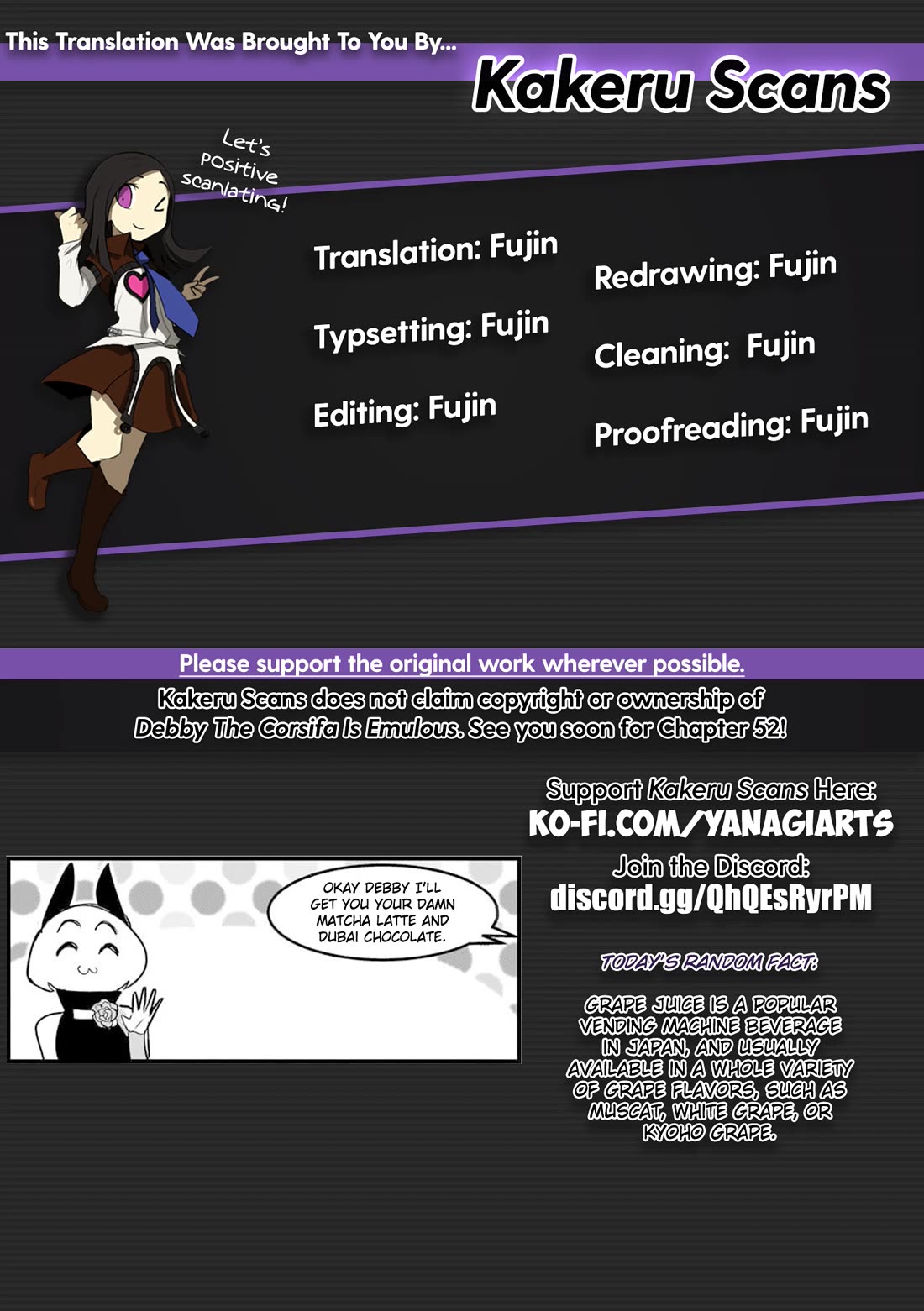Debby the Corsifa is Emulous Chapter 51 page 16 - Chapter 51: Panda
