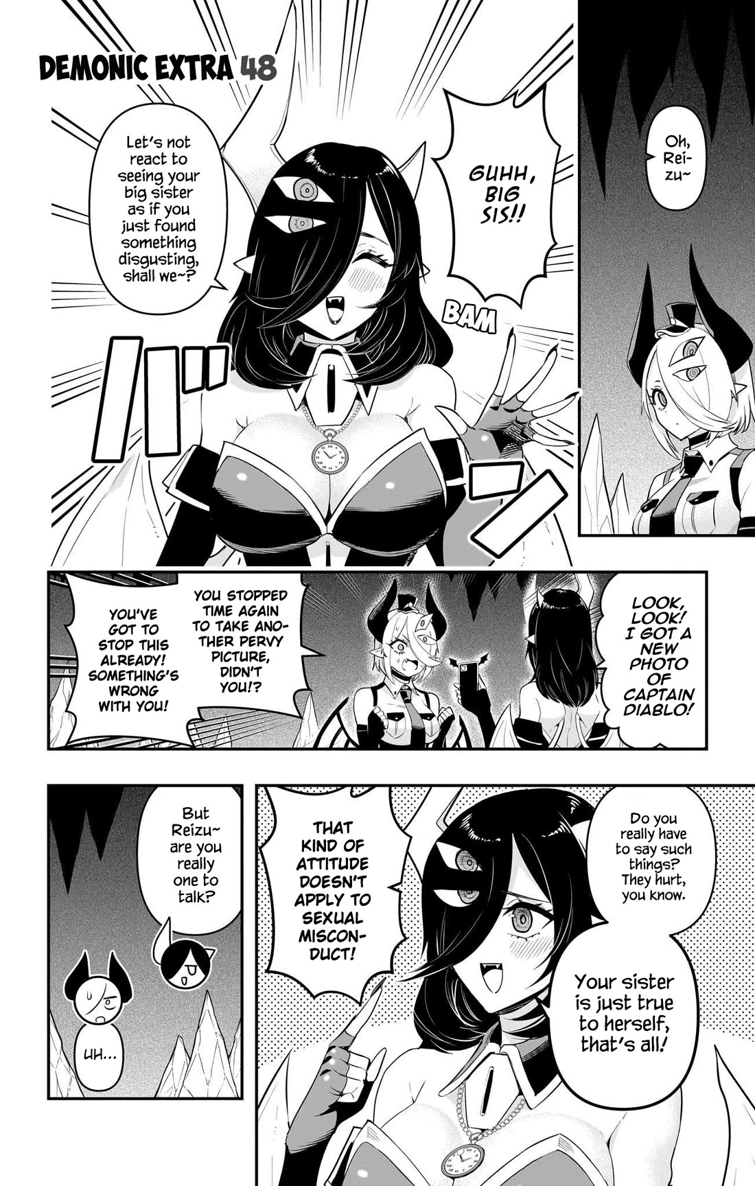 Debby the Corsifa is Emulous Chapter 54.5 page 1 - Chapter 54.5: A Devil's Omake 48