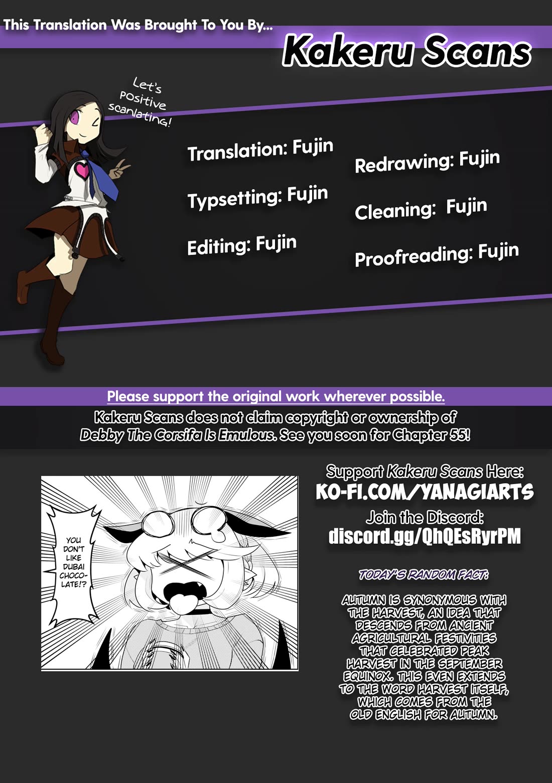 Debby the Corsifa is Emulous Chapter 55 page 16 - Chapter 55: Autumn