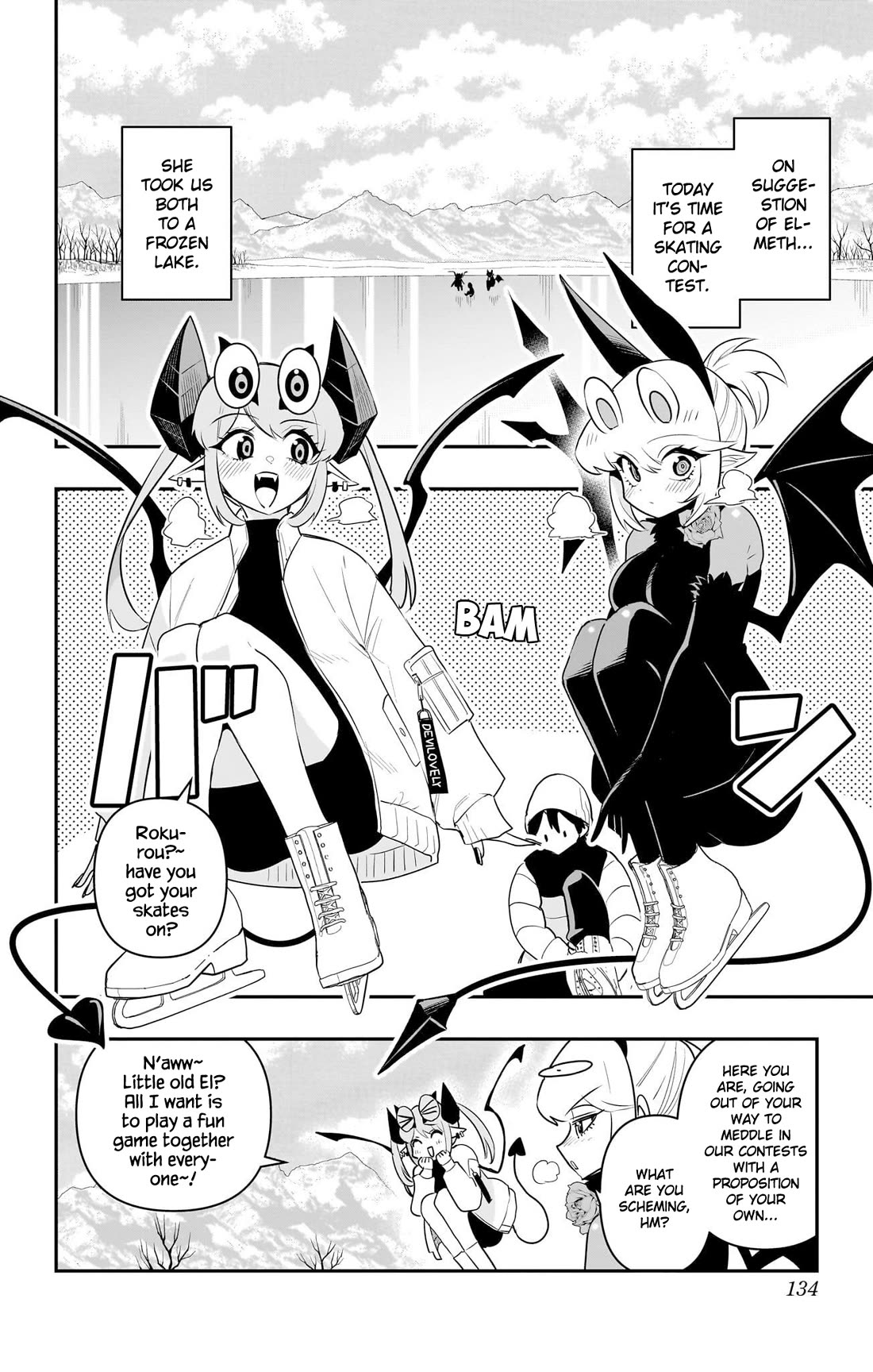 Debby the Corsifa is Emulous Chapter 57 page 2 - Chapter 57: Skating