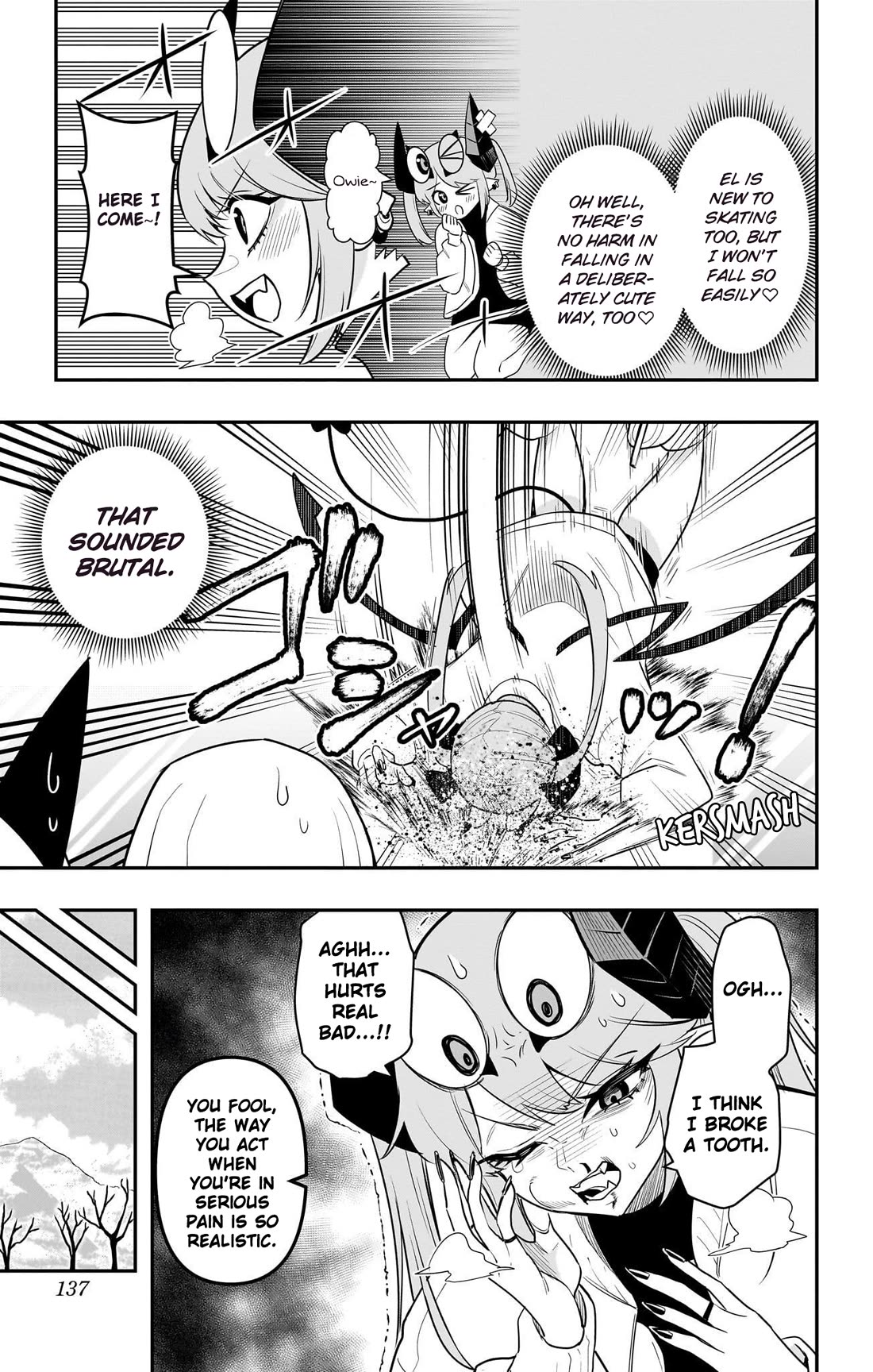 Debby the Corsifa is Emulous Chapter 57 page 5 - Chapter 57: Skating