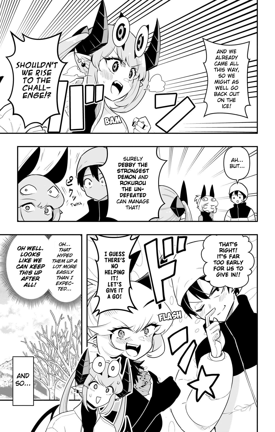 Debby the Corsifa is Emulous Chapter 57 page 7 - Chapter 57: Skating