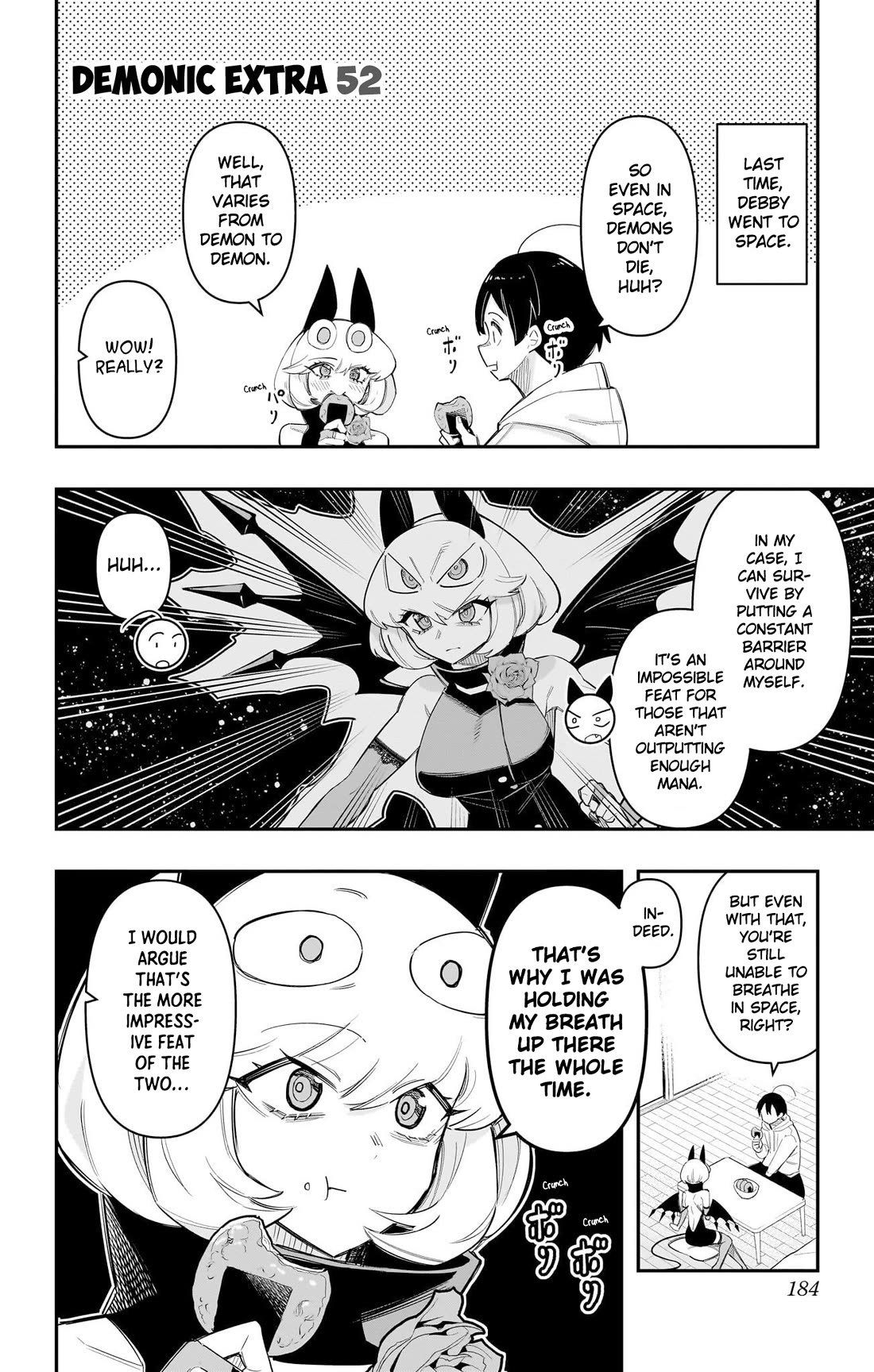 Debby the Corsifa is Emulous Chapter 59.5 page 1 - Chapter 59.5: A Devil's Omake 52 + Tankobon Bonus Illustrations
