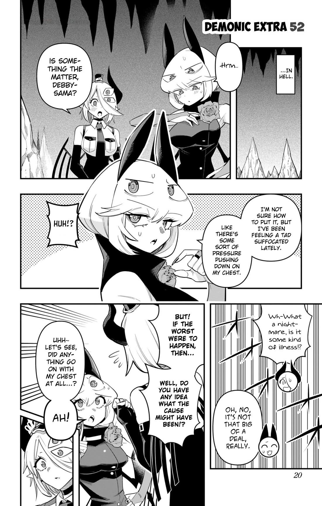 Debby the Corsifa is Emulous Chapter 60.5 page 1 - Chapter 60.5: A Devil's Omake 52