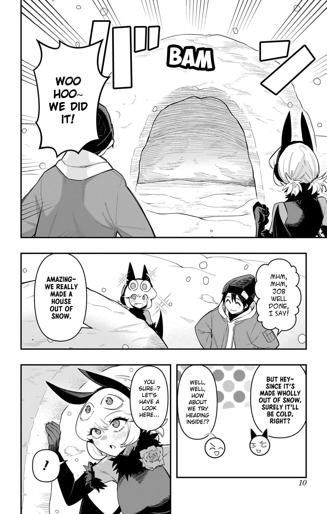 Debby the Corsifa is Emulous Chapter 60 page 10 - Chapter 60: Snow Hut