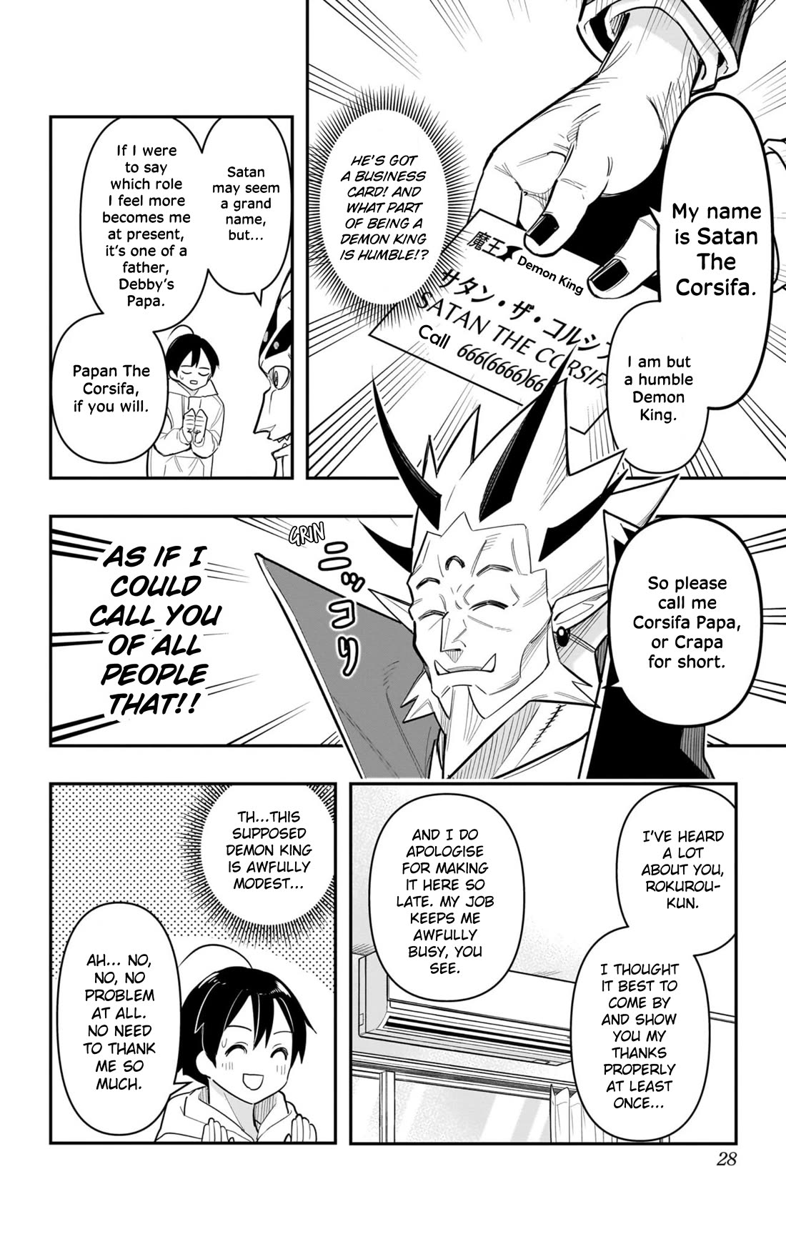Debby the Corsifa is Emulous Chapter 61 page 6 - Chapter 61: Demon King