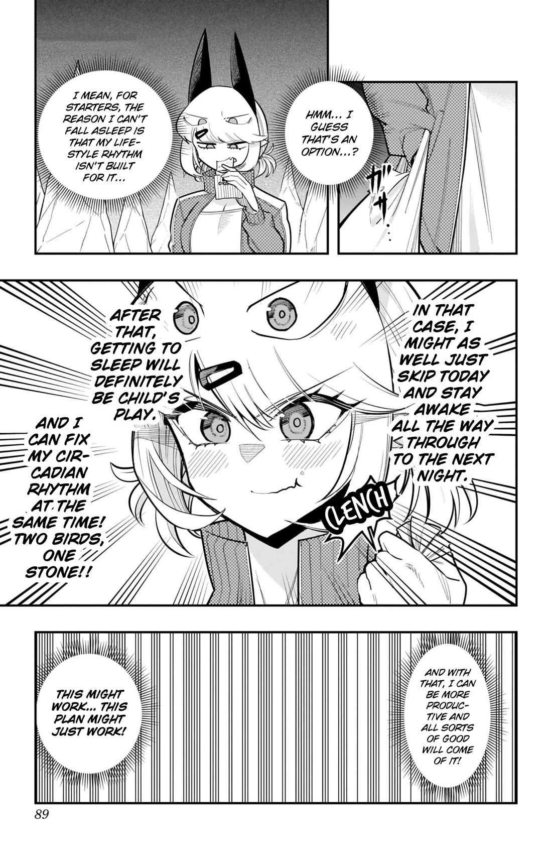 Debby the Corsifa is Emulous Chapter 64 page 13 - Chapter 64: Falling Asleep