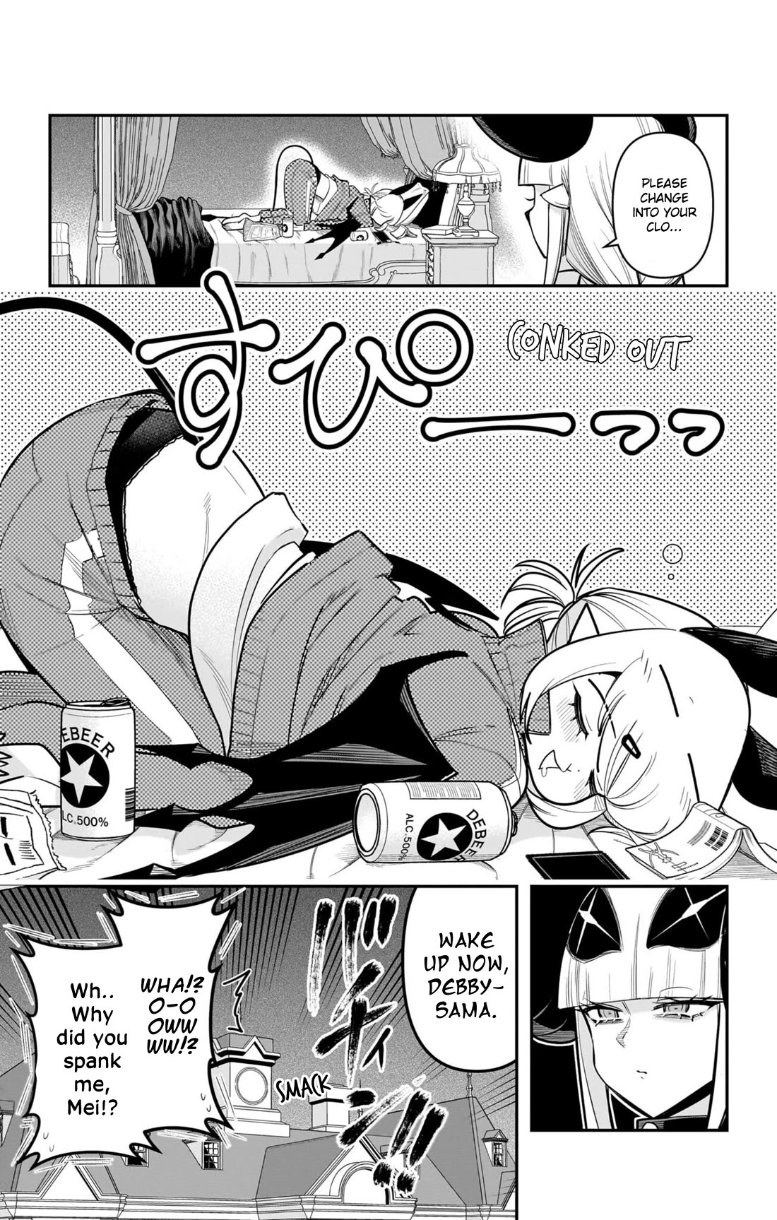 Debby the Corsifa is Emulous Chapter 64 page 15 - Chapter 64: Falling Asleep