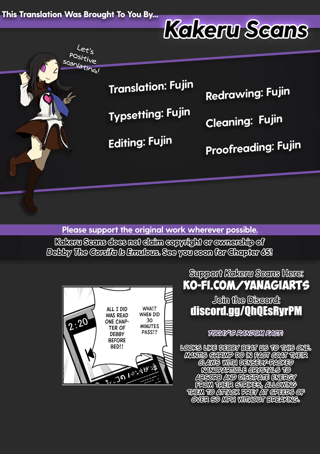 Debby the Corsifa is Emulous Chapter 64 page 16 - Chapter 64: Falling Asleep