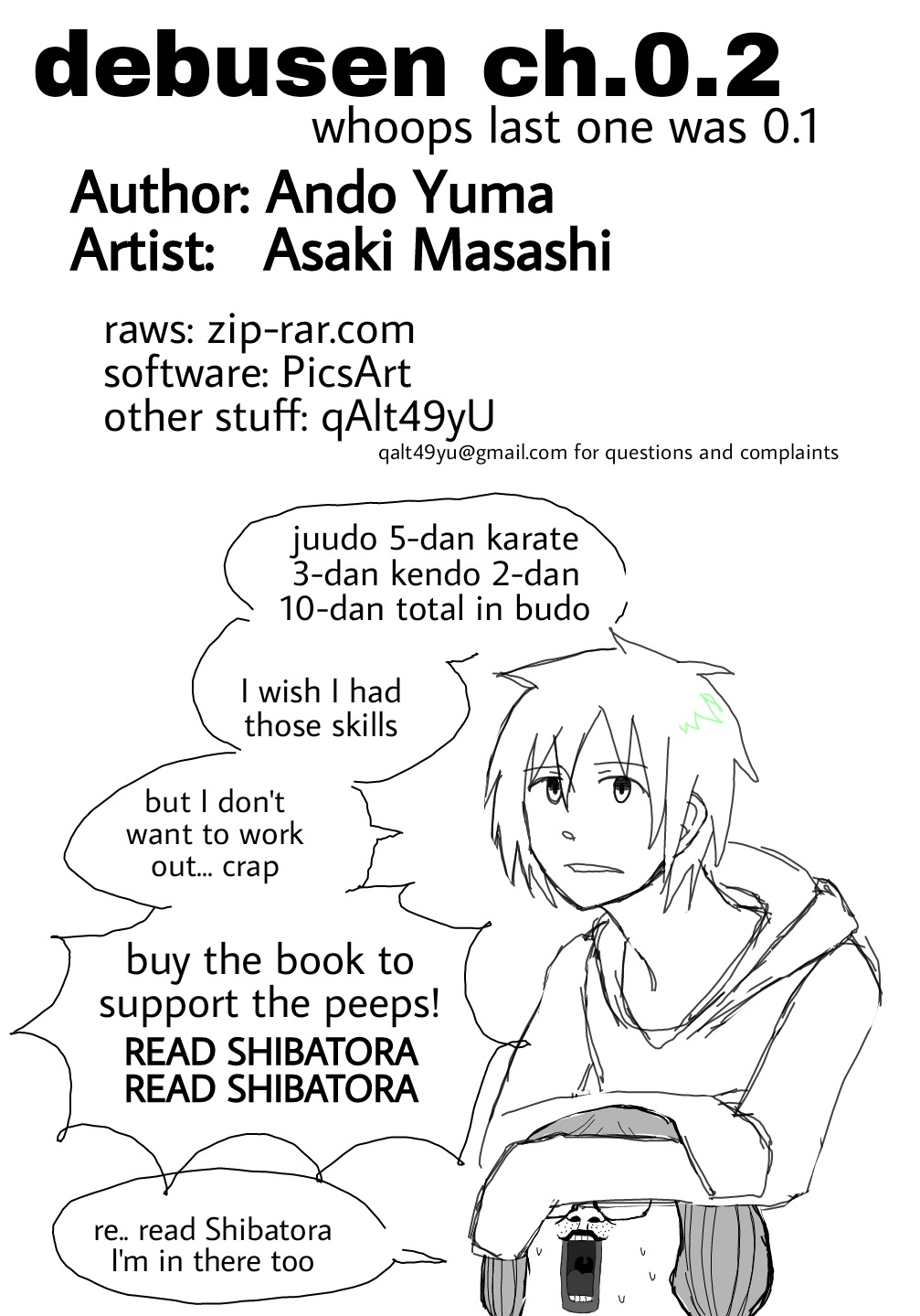 Debusen Chapter 0.2 page 23 - Chapter 0.2: After Wake-up, School Entrance Ceremony