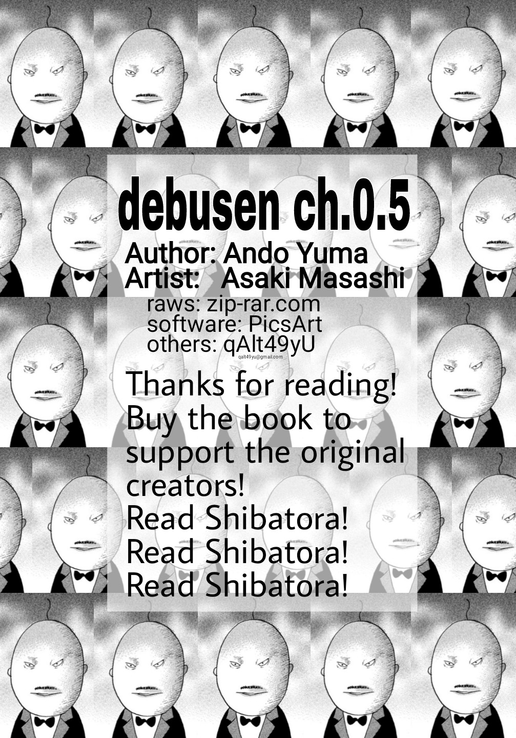 Debusen Chapter 0.5 page 24 - Chapter 0.5: The One To Save The School is Mitt-chan!?