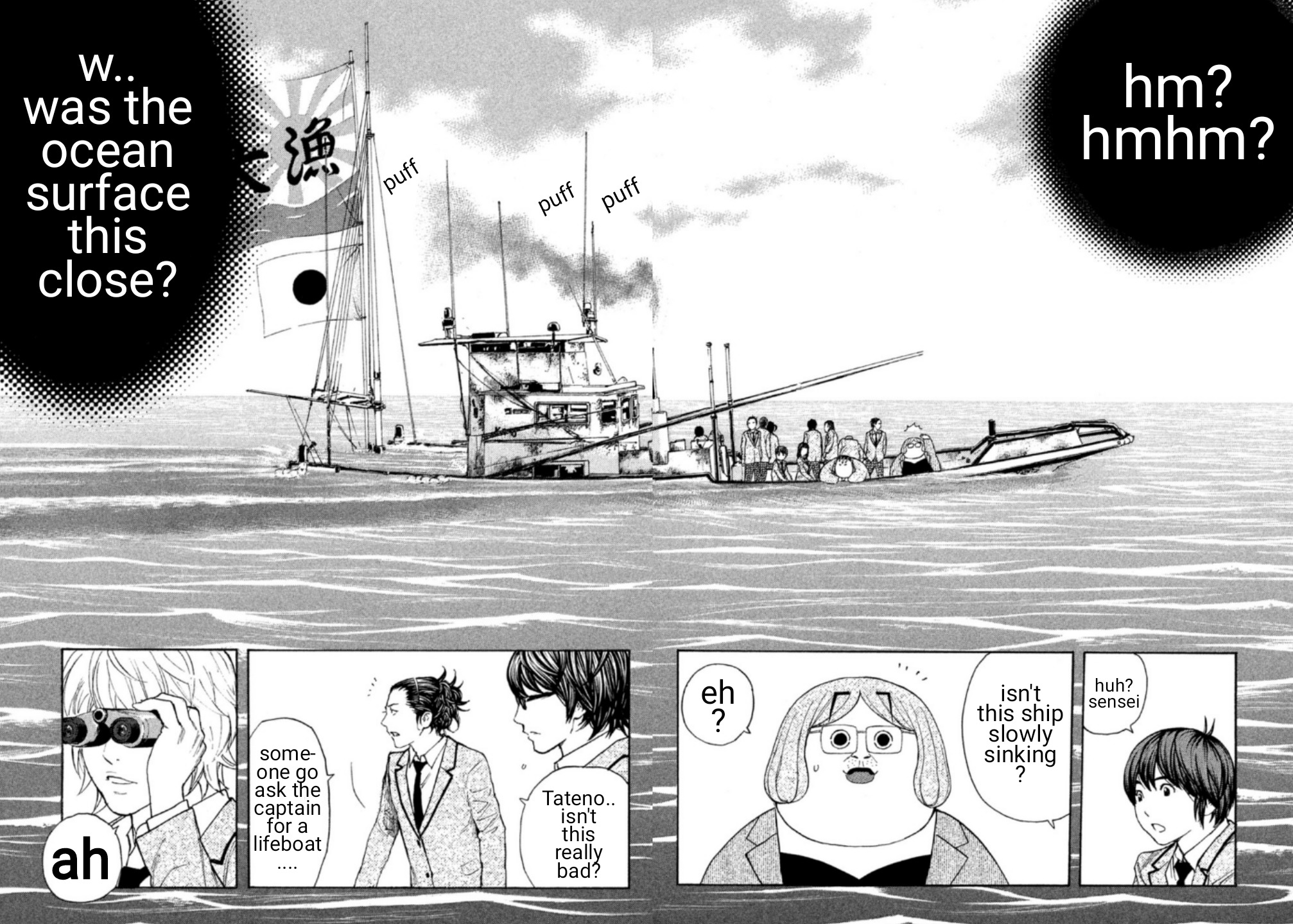 Debusen Chapter 14 page 15 - Chapter 14: Special Charter Fishing Boat