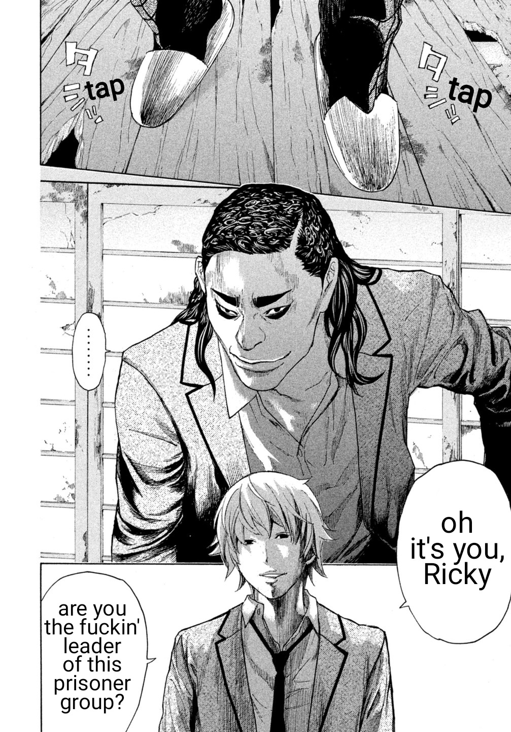 Debusen Chapter 18 page 17 - Chapter 18: Head of the Prisoner Group, Ricky