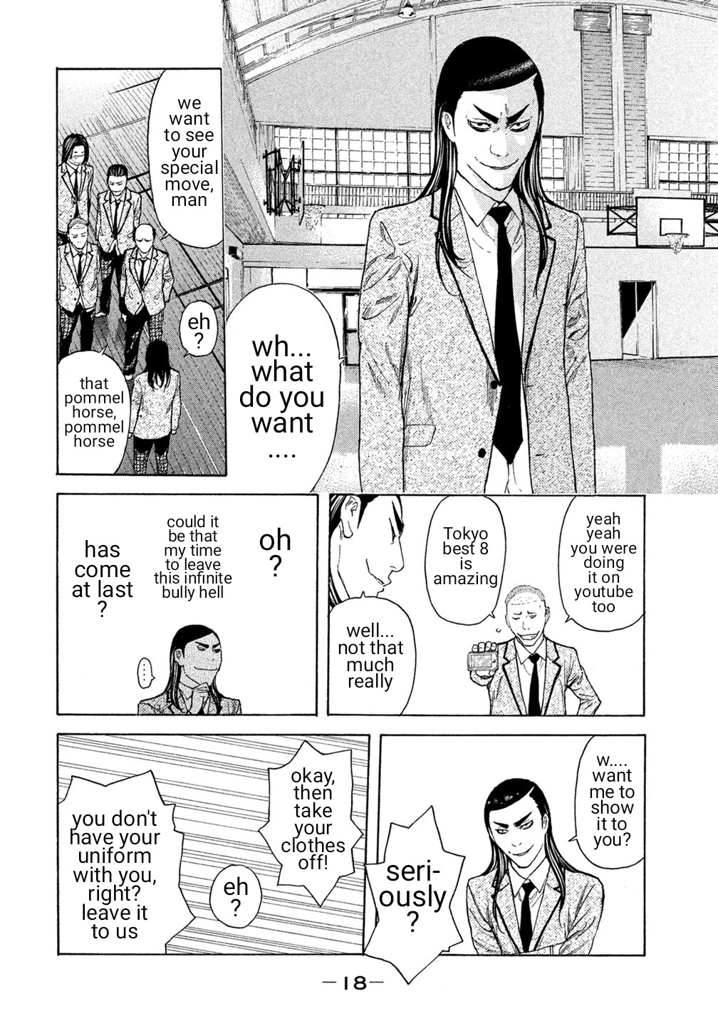 Debusen Chapter 30 page 20 - Chapter 30: Pommel Horse Open to Public