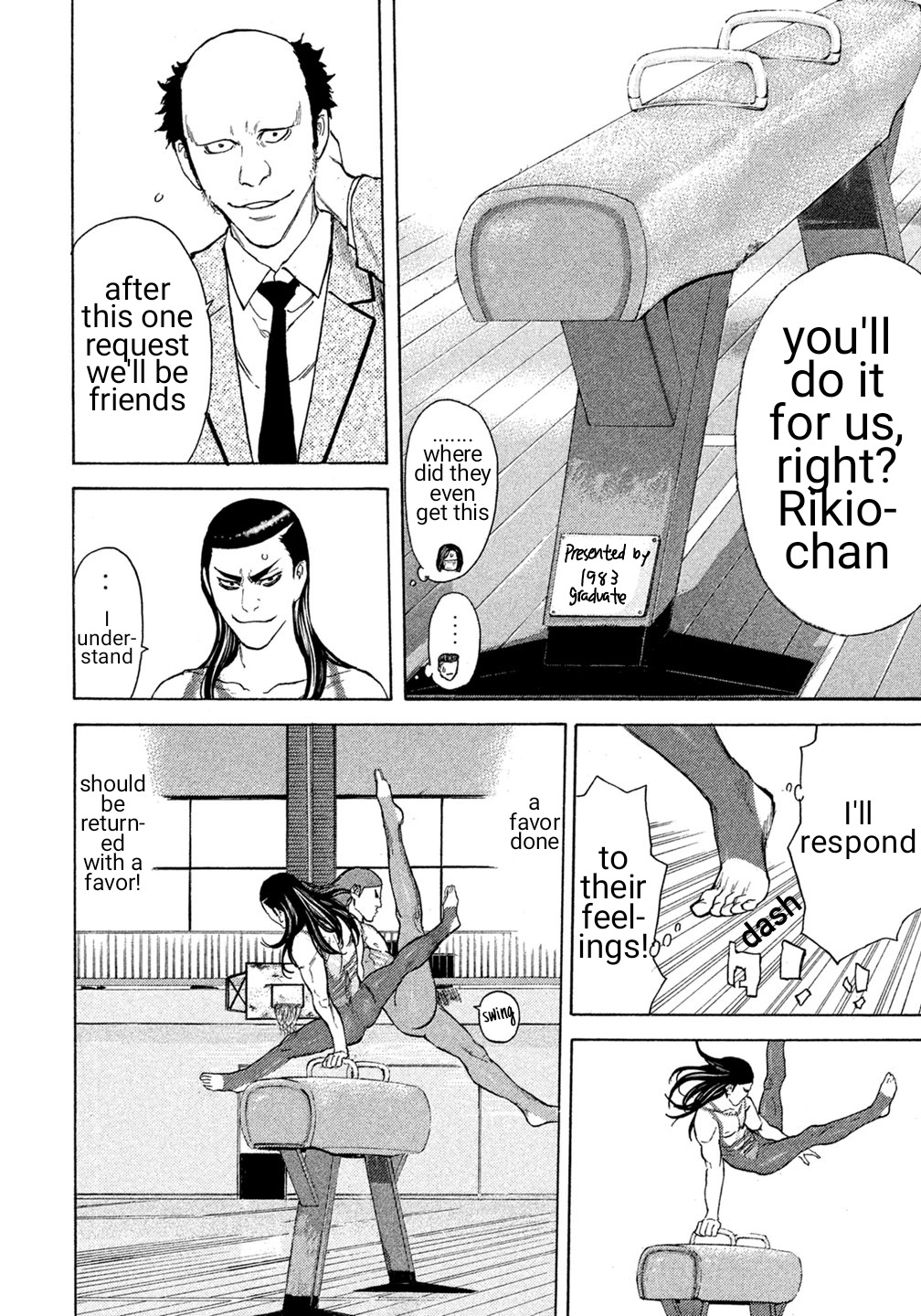 Debusen Chapter 30 page 22 - Chapter 30: Pommel Horse Open to Public