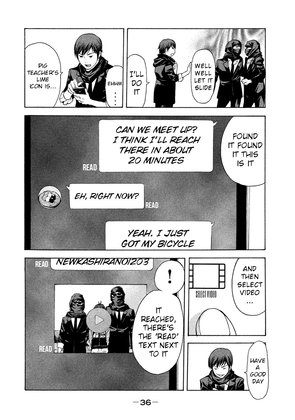 Debusen Chapter 58 page 12 - Chapter 58: Message for the Bitch Pig