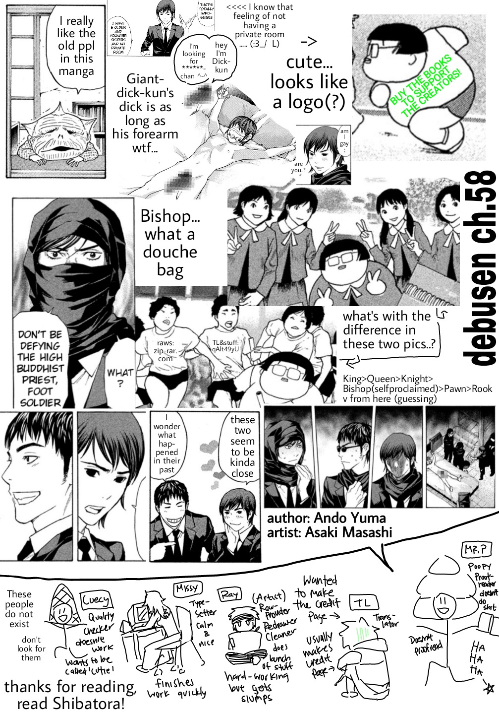 Debusen Chapter 58 page 19 - Chapter 58: Message for the Bitch Pig