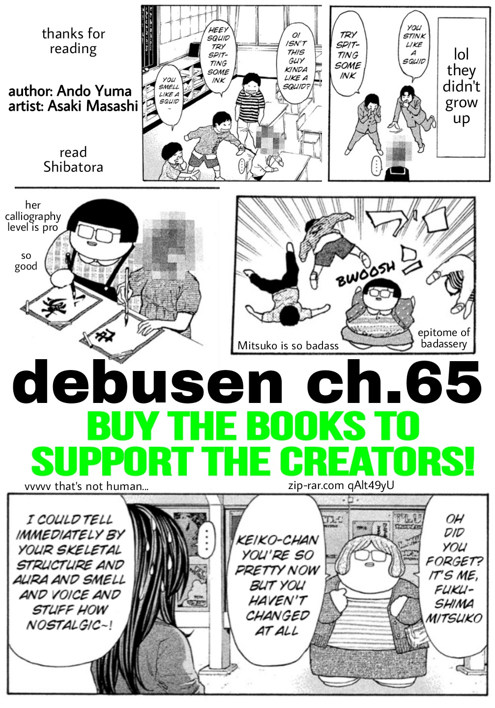 Debusen Chapter 65 page 20 - Chapter 65: Keiko and Mitsuko