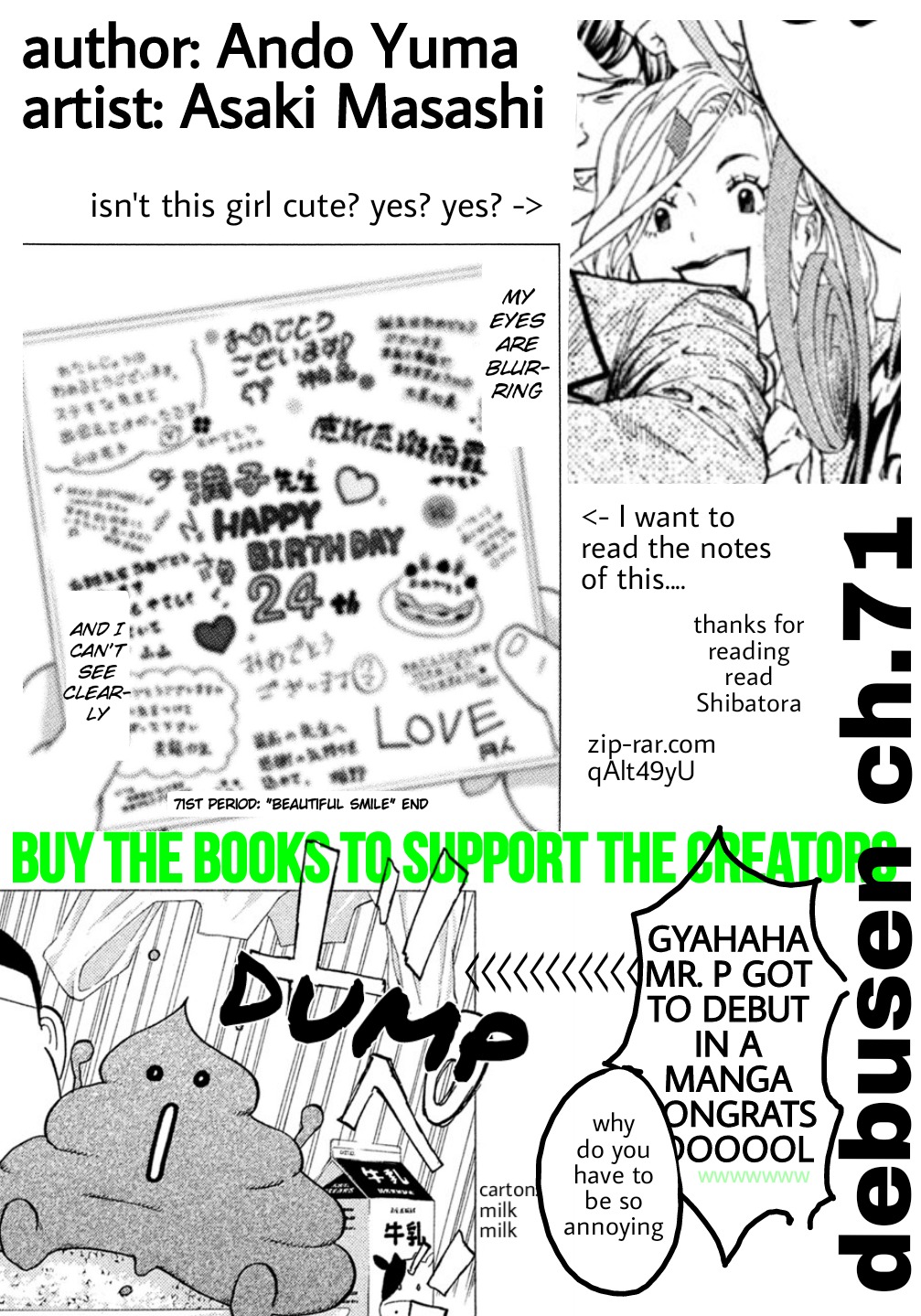 Debusen Chapter 71 page 20 - Chapter 71: Beautiful Smile