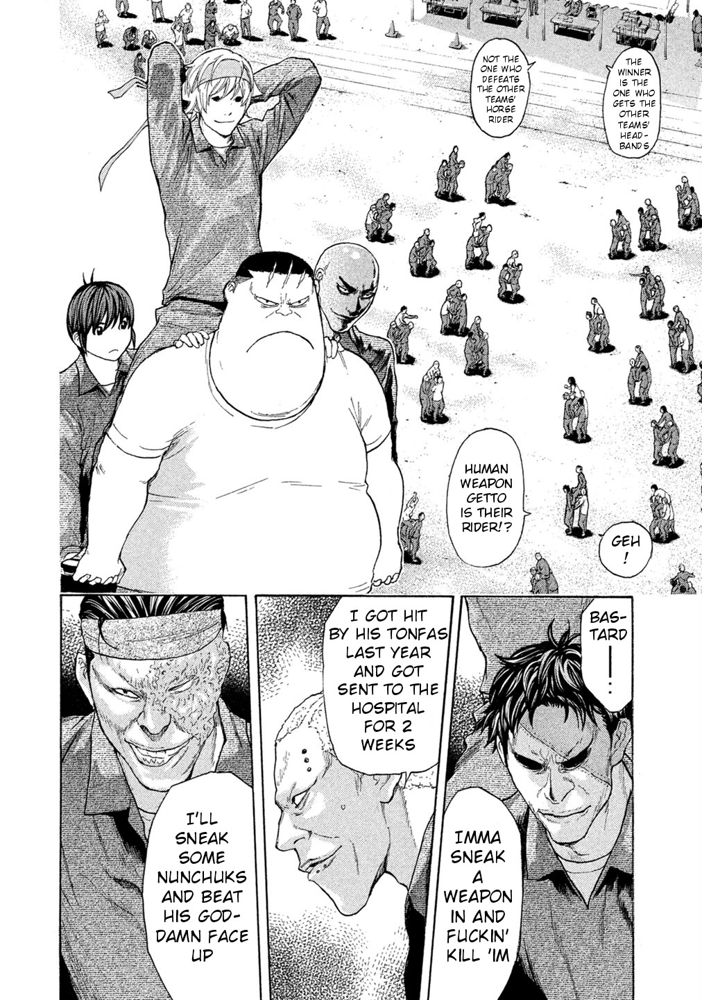 Debusen Chapter 72 page 14 - Chapter 72: Banding Together in the Sports Festival