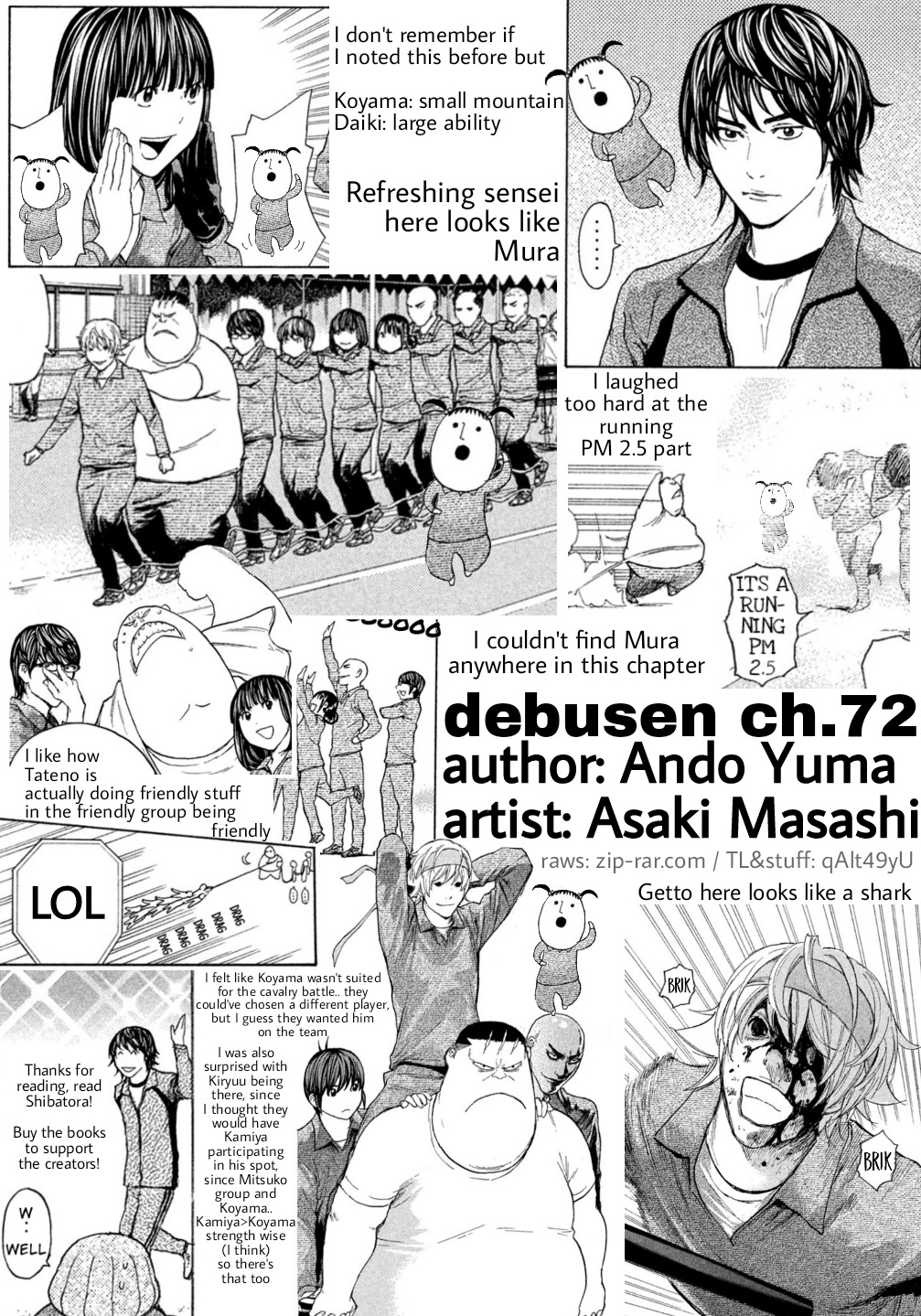Debusen Chapter 72 page 22 - Chapter 72: Banding Together in the Sports Festival