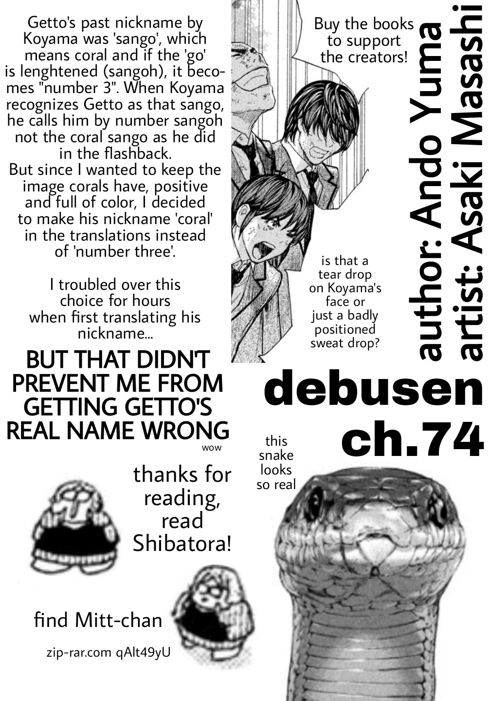 Debusen Chapter 74 page 21 - Chapter 74: Journey of the Food Cycle