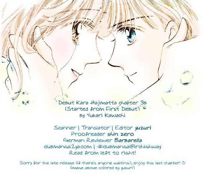 Debut Kara Hajimatta Chapter 3.2 page 38 - Chapter 3.2