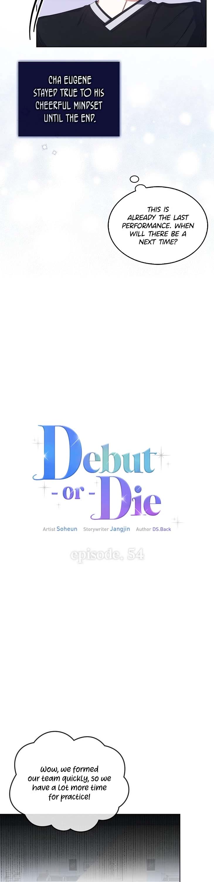 Debut or Die Chapter 54 page 25 - Chapter 54