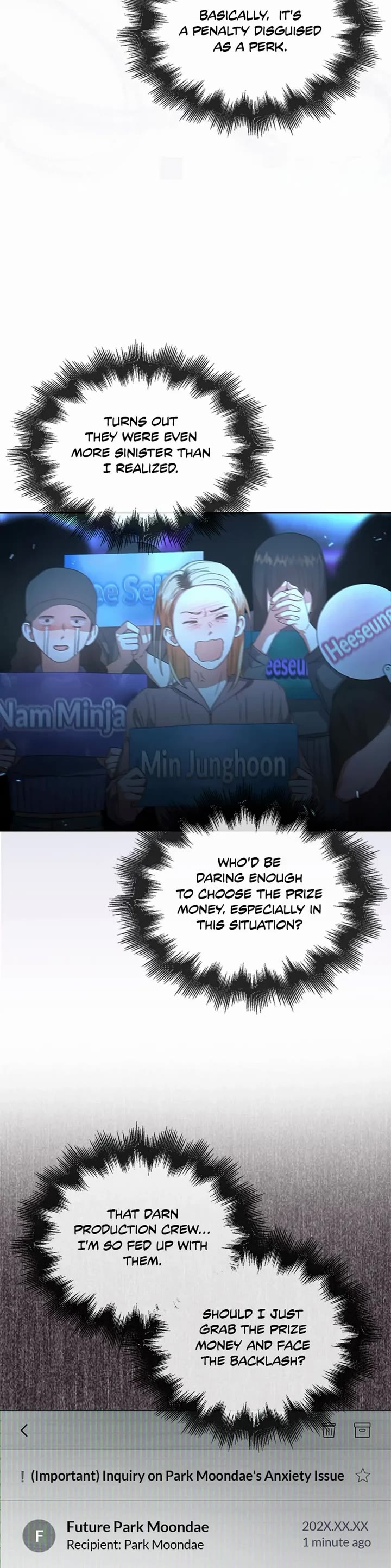 Debut or Die Chapter 65 page 15 - Chapter 65: S2 Finale
