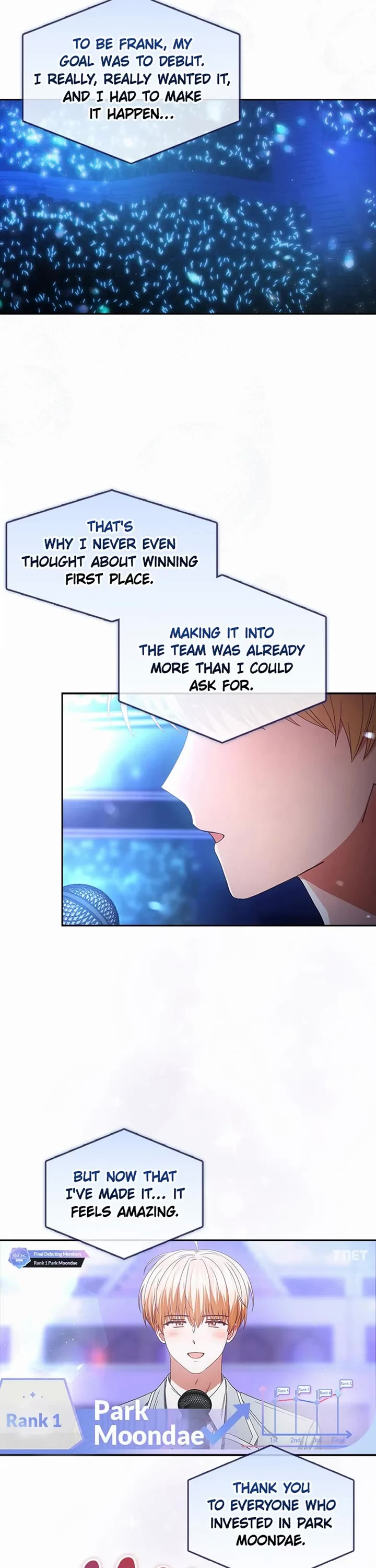 Debut or Die Chapter 65 page 7 - Chapter 65: S2 Finale