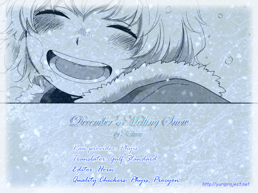 December's Melting Snow Chapter 1.2 page 37 - Chapter 1 v2 : December's Melting Snow [Oneshot]