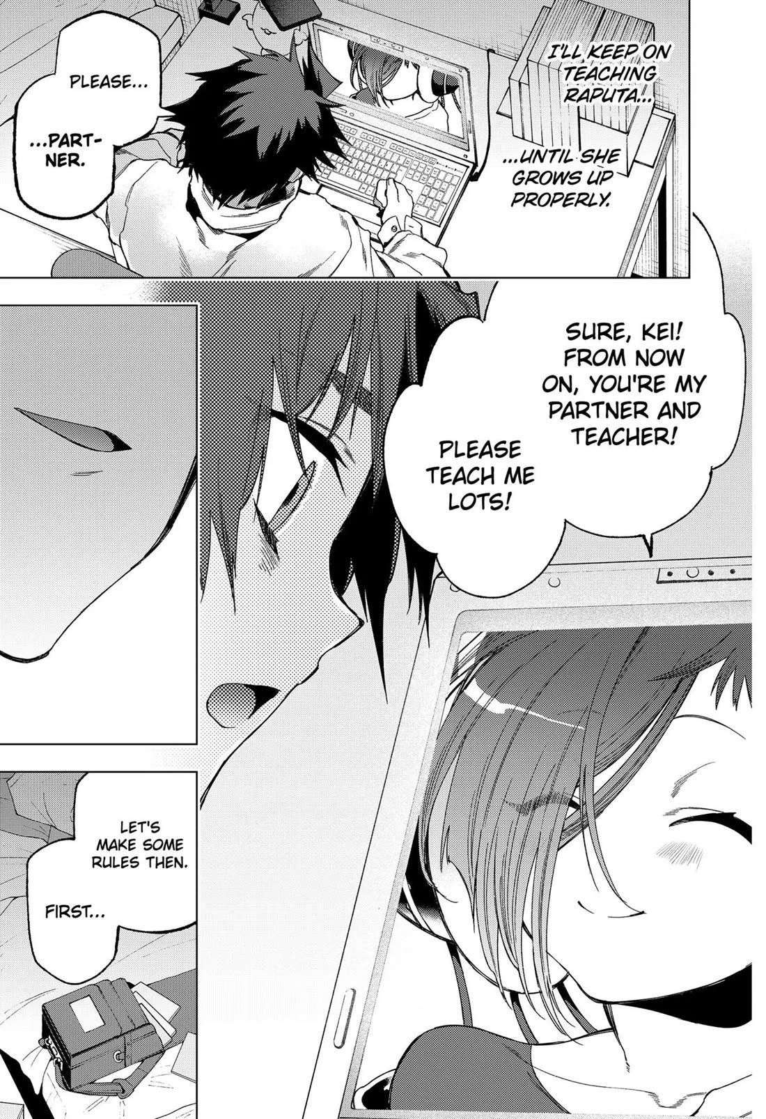 Deep Raputa Chapter 10 page 18 - Chapter 10: Promise
