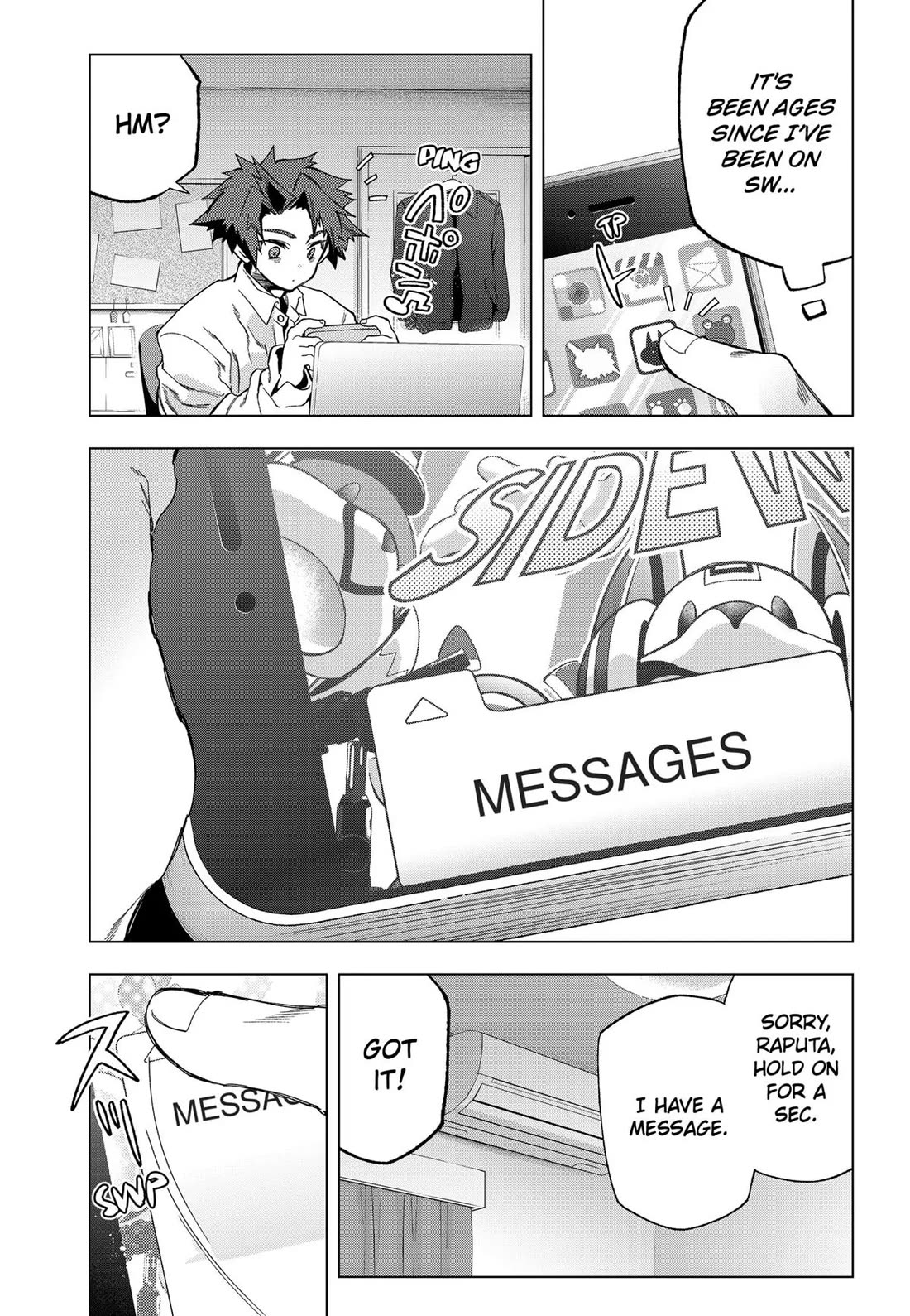 Deep Raputa Chapter 11 page 10 - Chapter 11: 😁 ✌️❗️