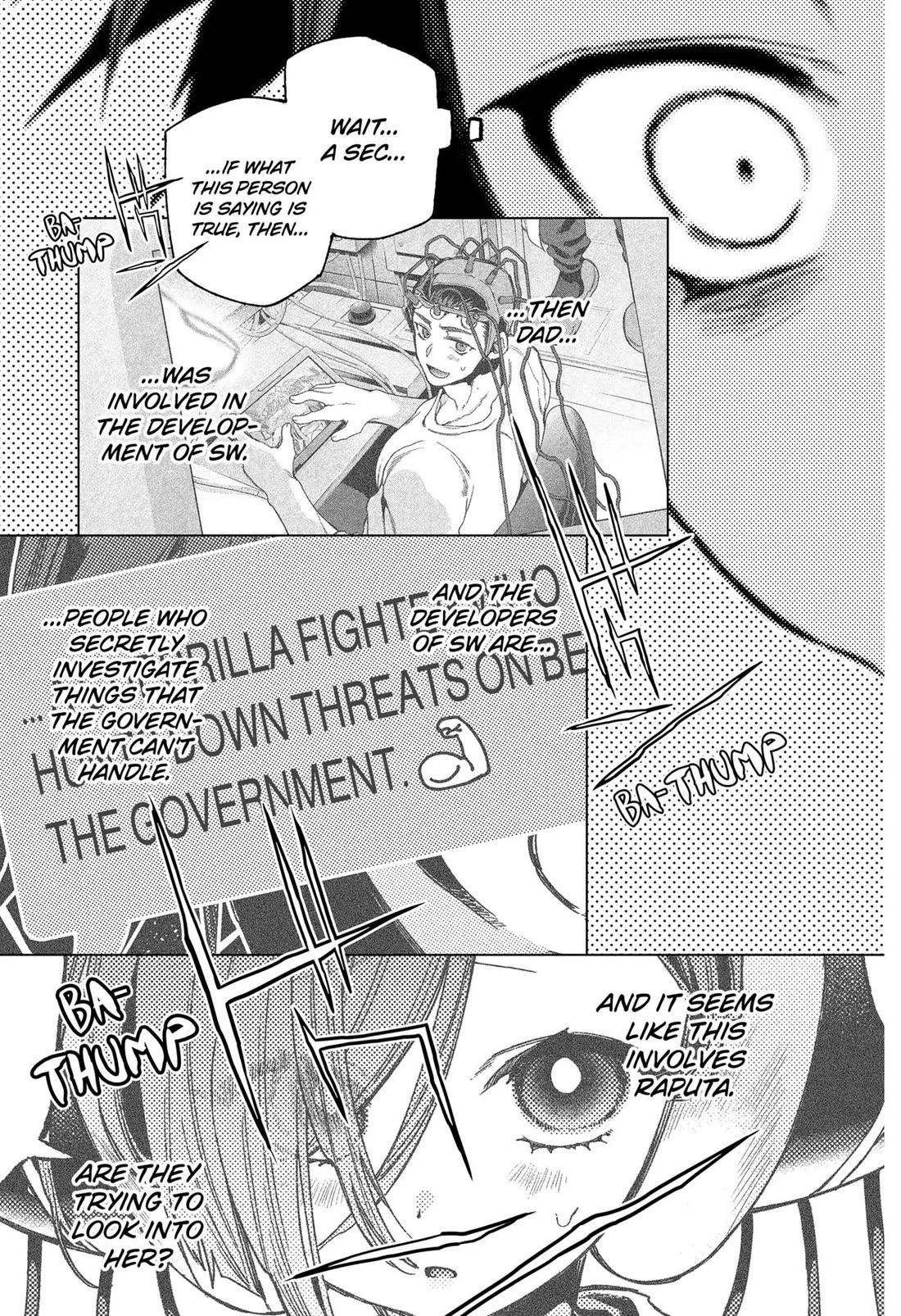 Deep Raputa Chapter 11 page 15 - Chapter 11: 😁 ✌️❗️