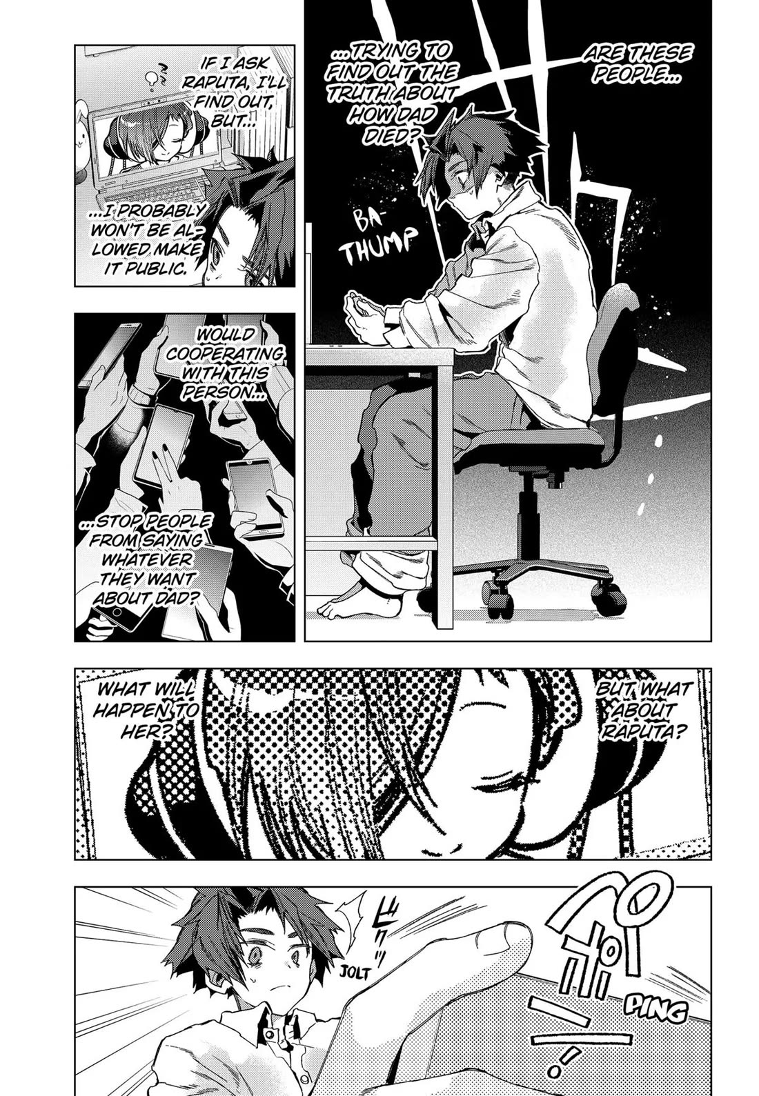 Deep Raputa Chapter 11 page 16 - Chapter 11: 😁 ✌️❗️