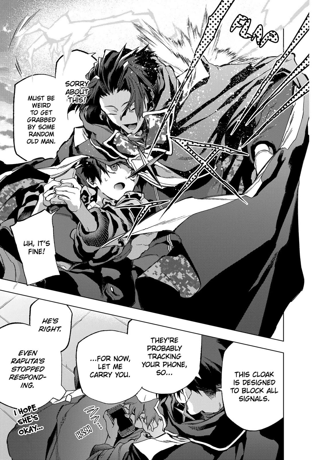 Deep Raputa Chapter 15 page 3 - Chapter 15: I'll Protect You