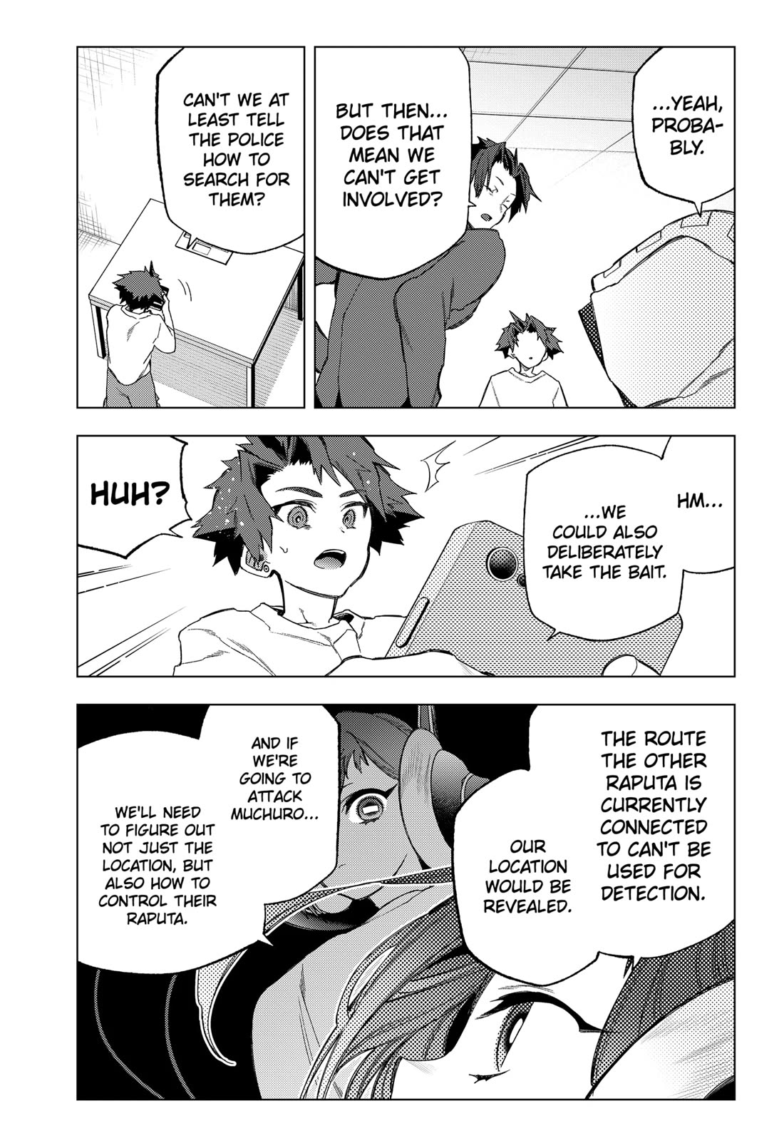 Deep Raputa Chapter 19 page 14 - Chapter 19: Support Group