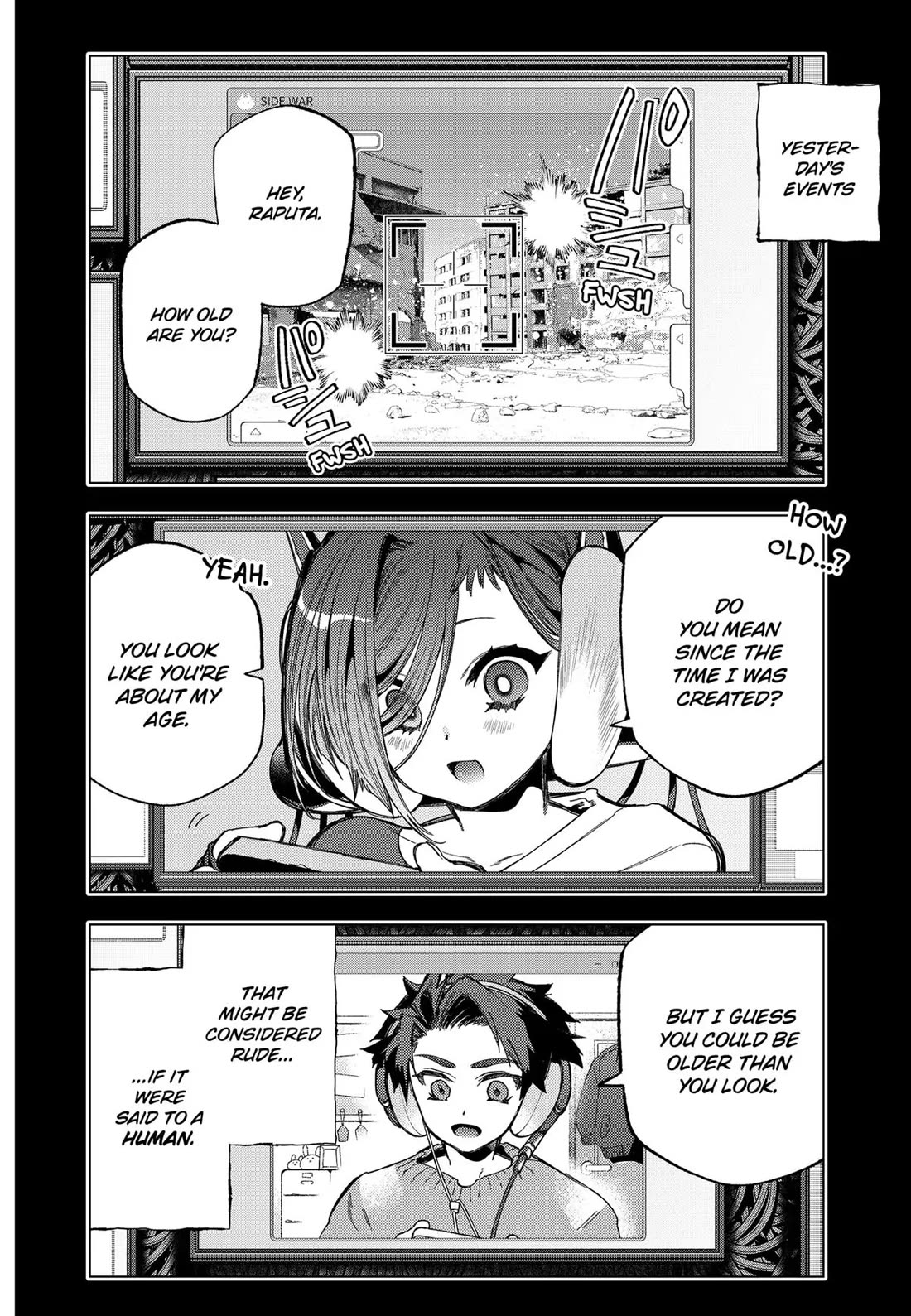 Deep Raputa Chapter 2 page 4 - Chapter 2: Assuming their Presence