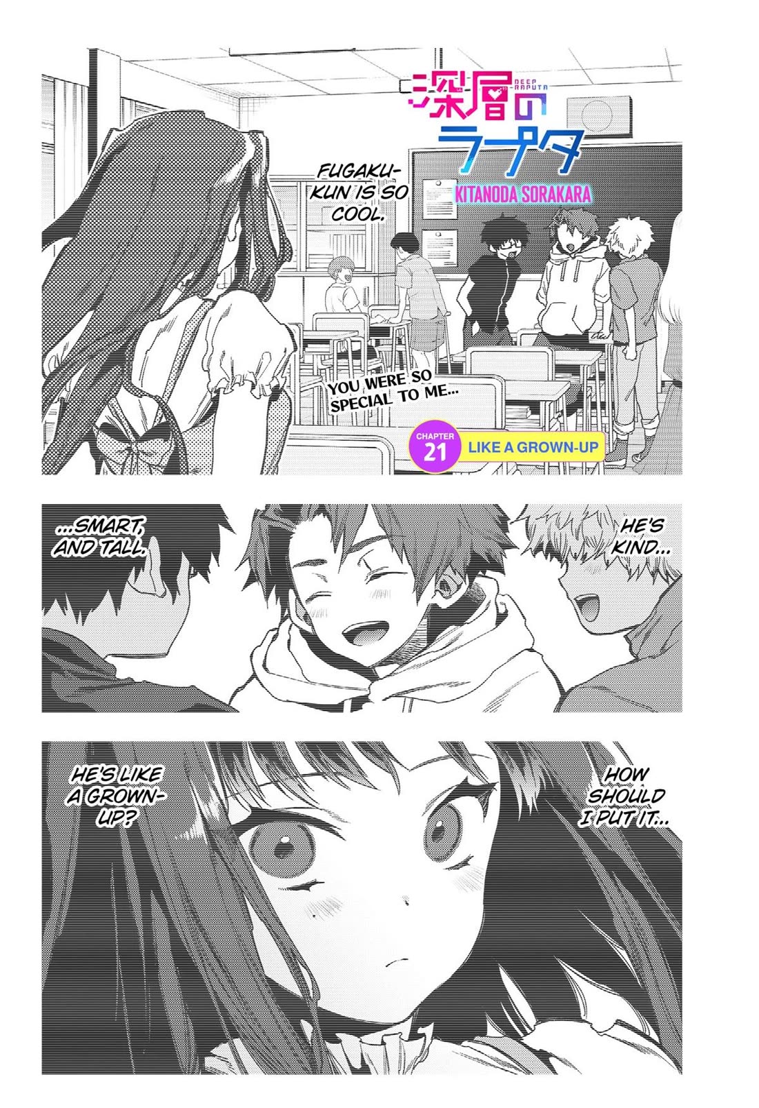 Deep Raputa Chapter 21 page 1 - Chapter 21