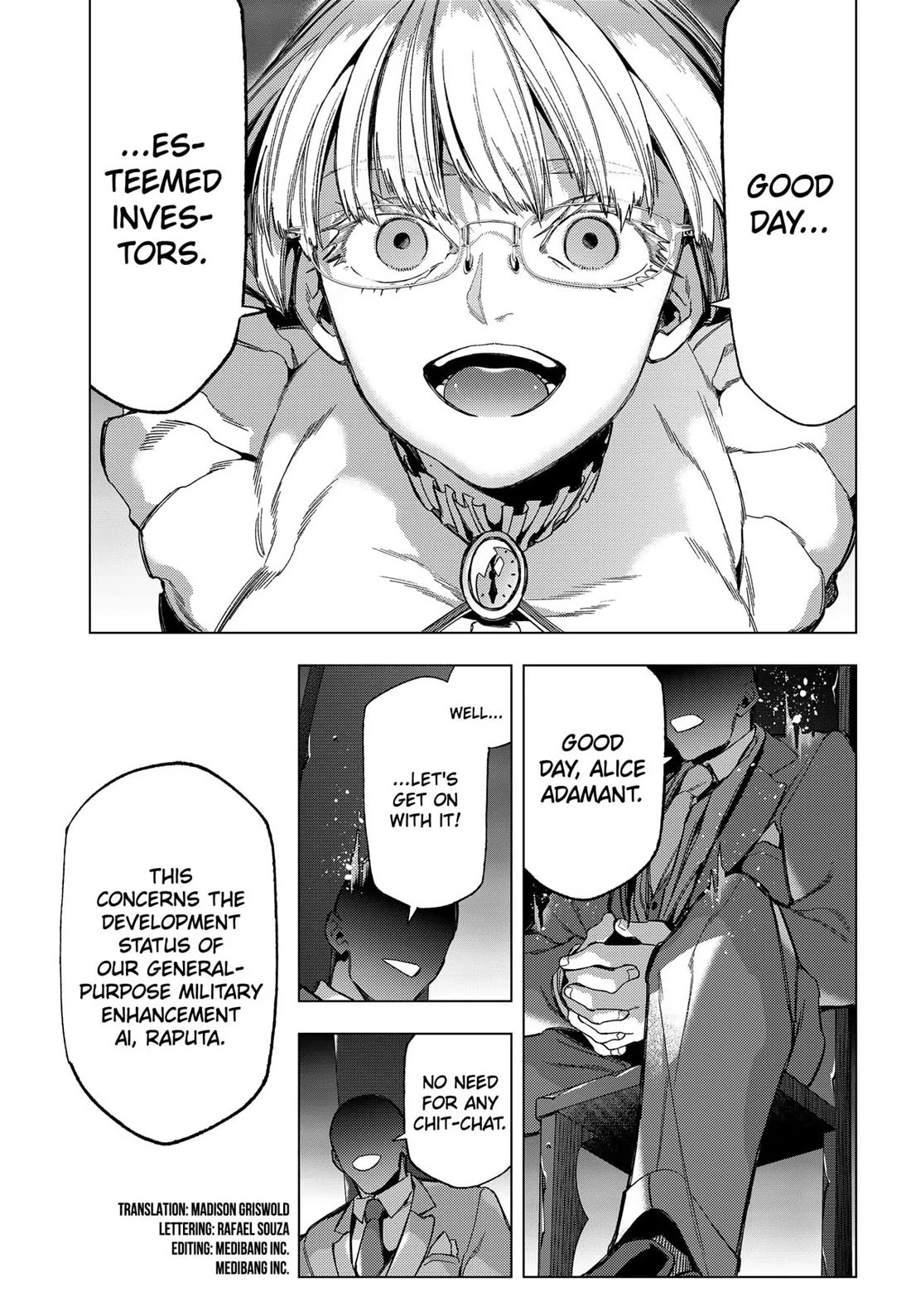 Deep Raputa Chapter 3 page 4 - Chapter 3: Assuming Everything is Possible
